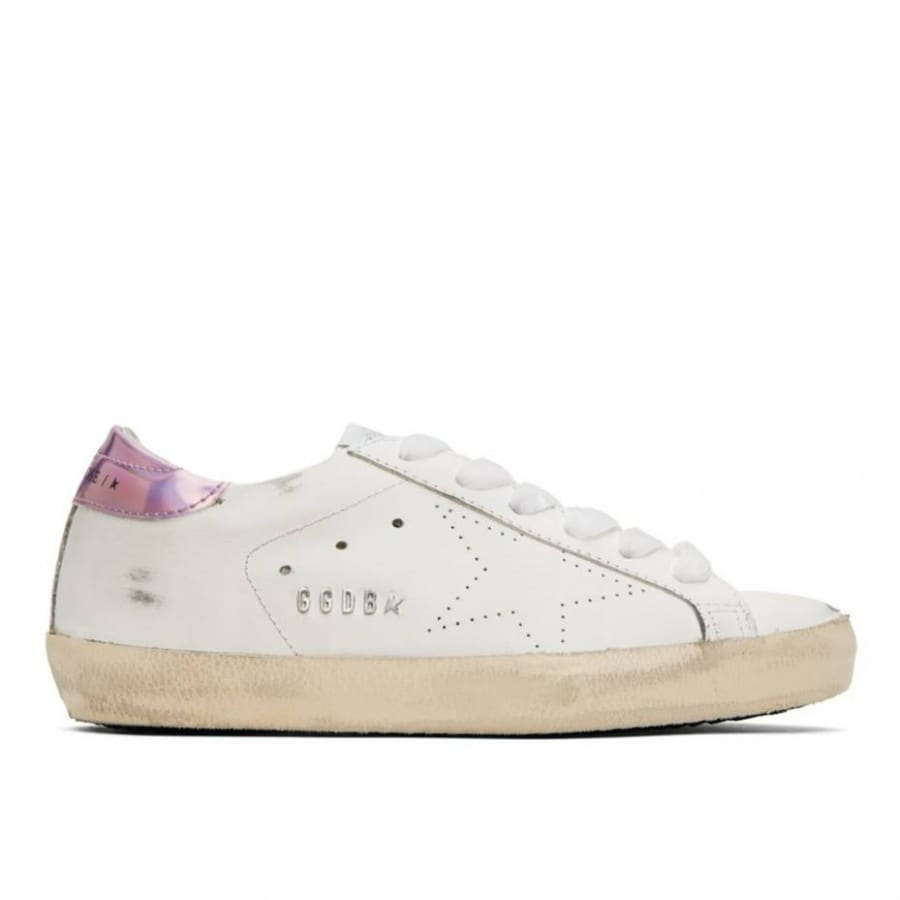 Golden Goose Super Star / Perforated star / Точки - женская обувь Golden Goose