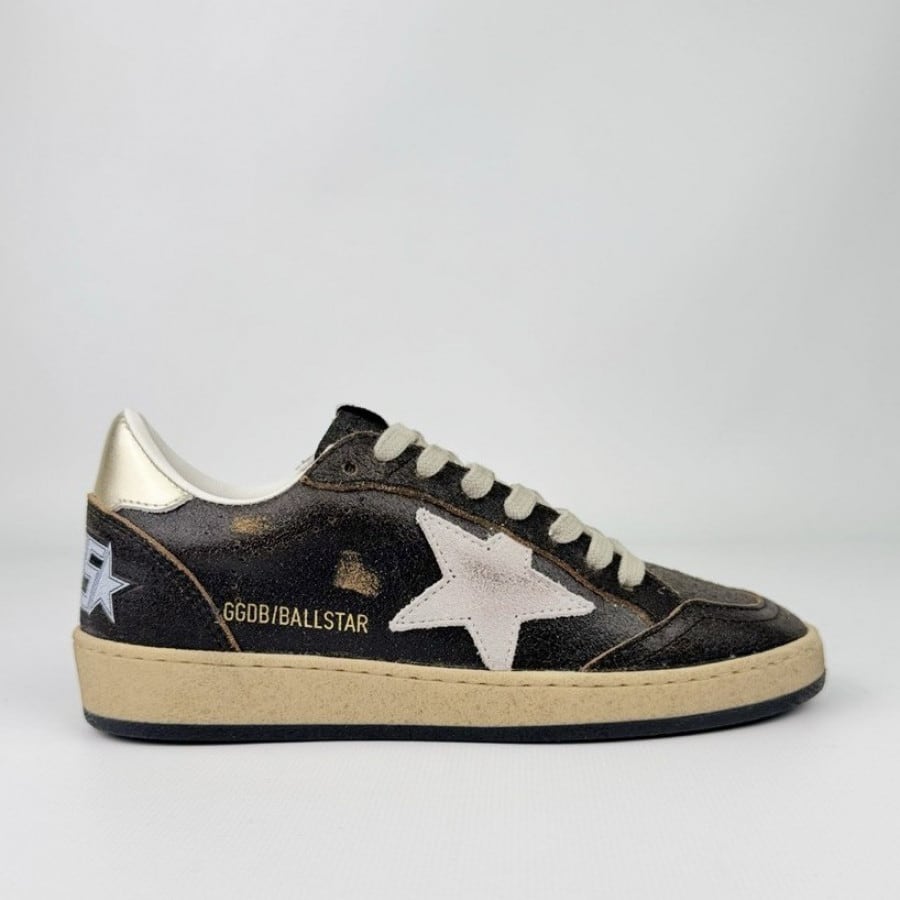 Golden Goose Ball Star / Brown nappa / Коричневые - женская обувь Golden Goose