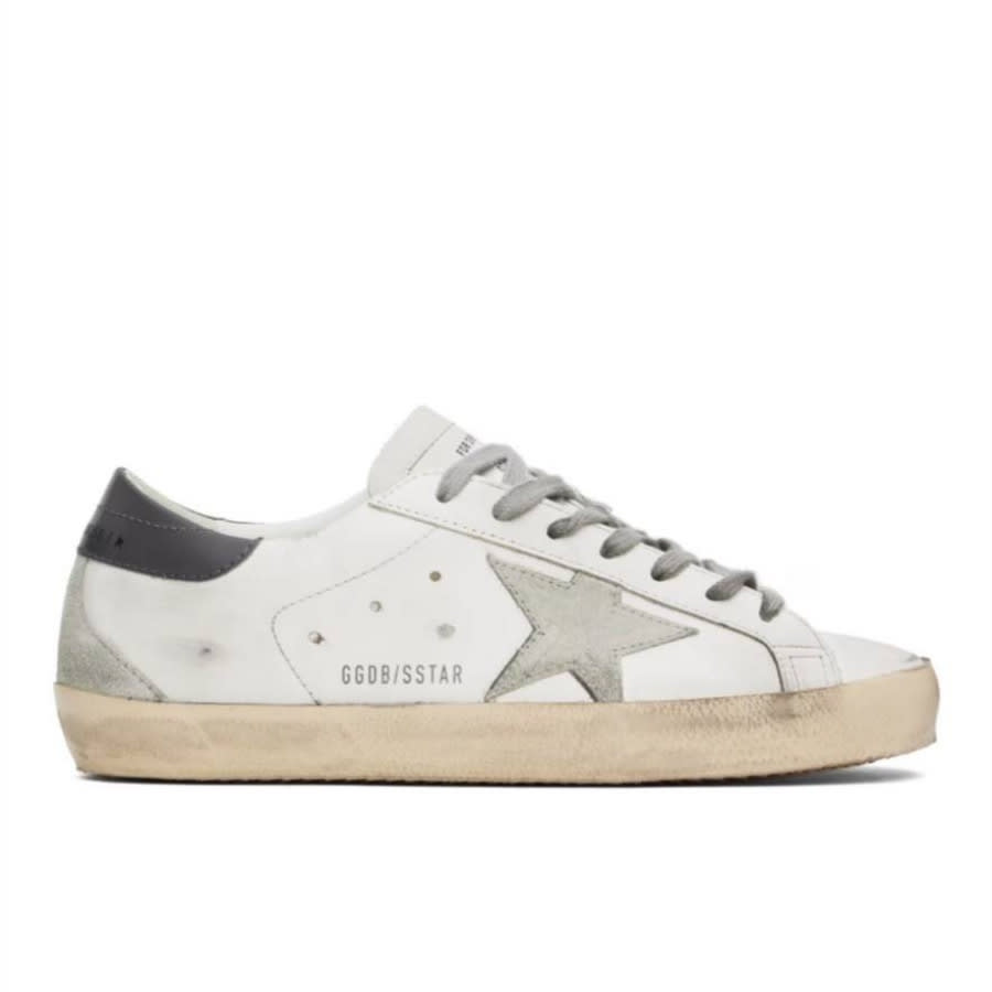 Golden Goose Super Star / Gray heel tab Men / Серая пятка муж