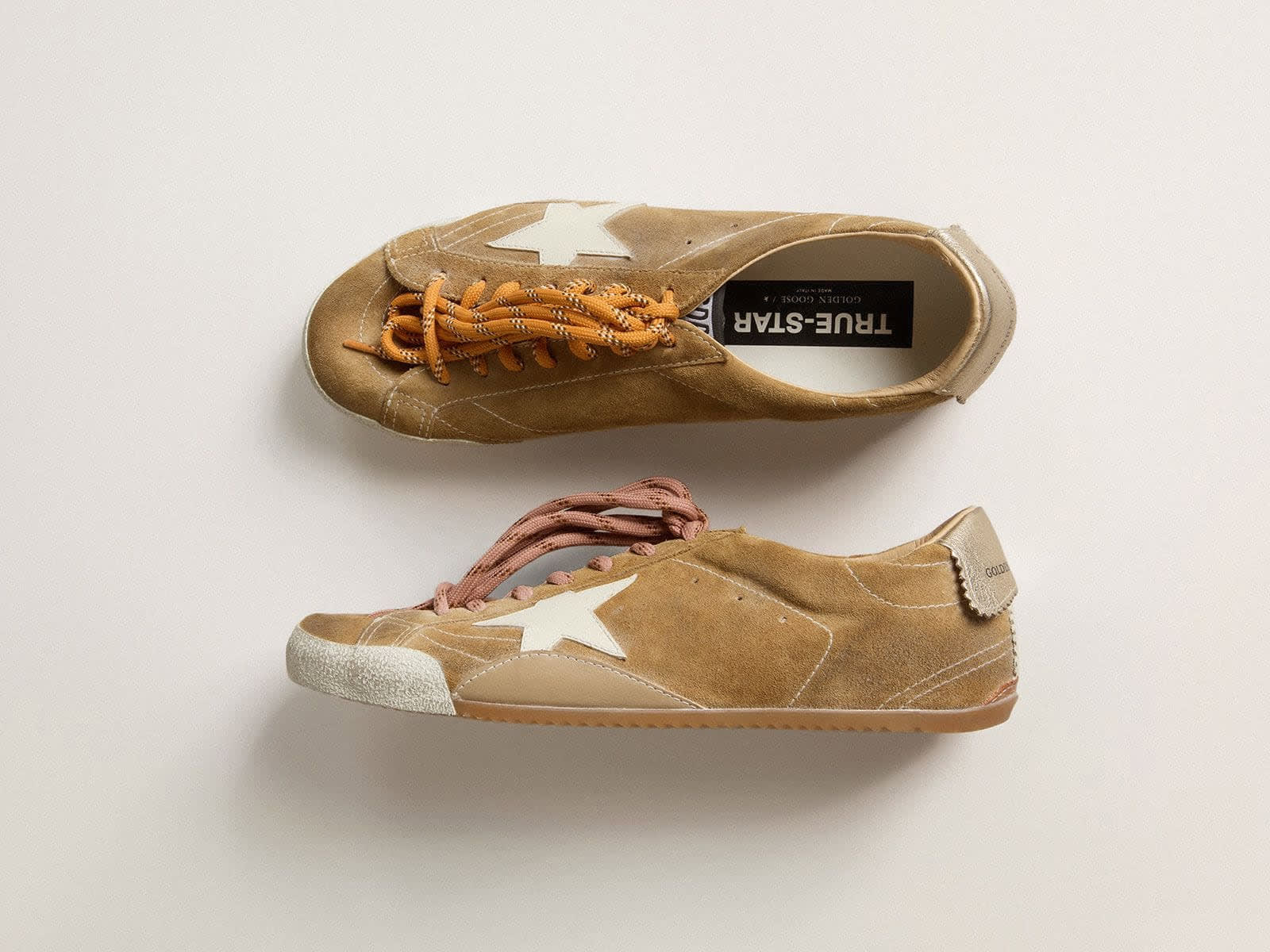 Golden Goose True Star / Коричневые - женская обувь Golden Goose