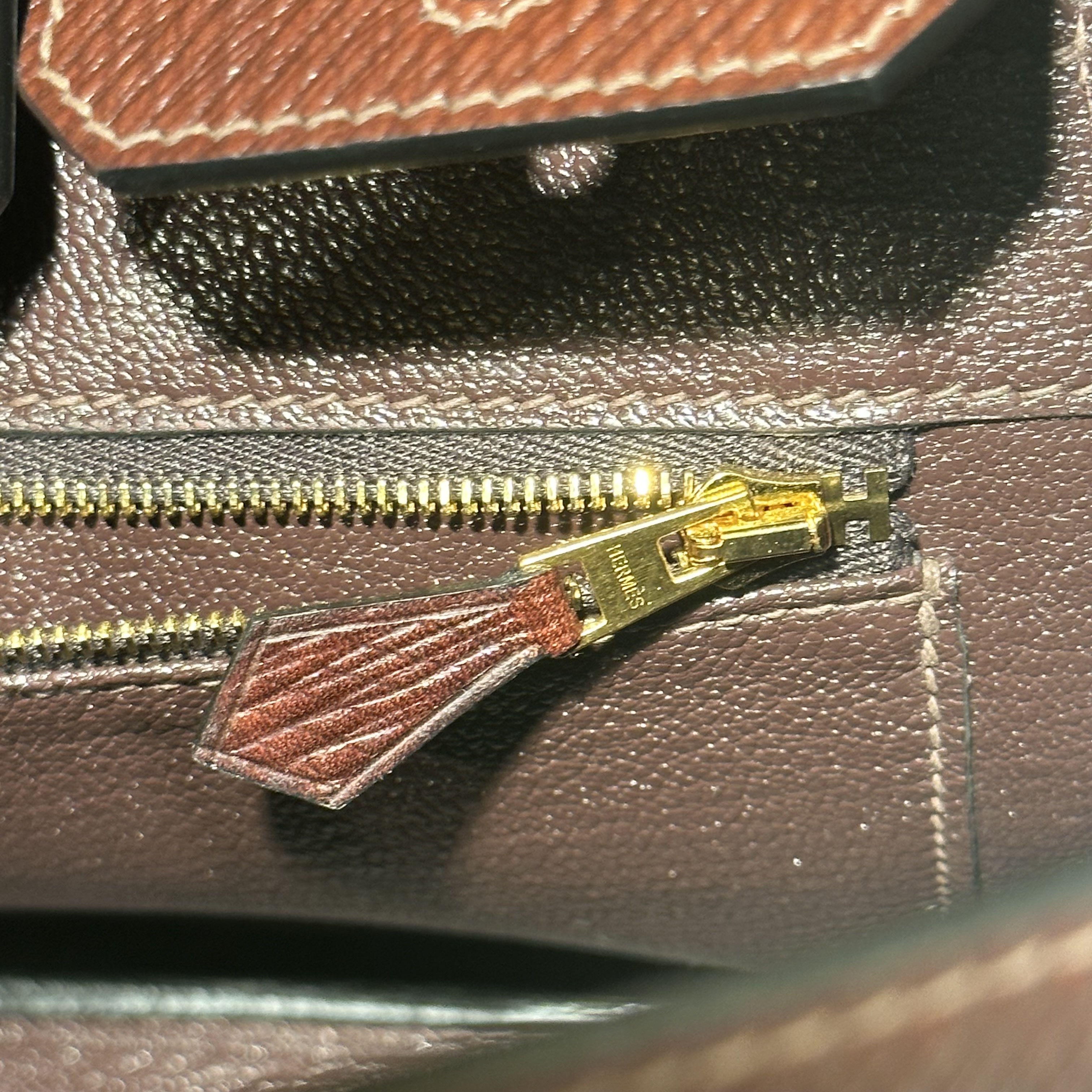 Hermes Birkin 25 cm Volynka Leather GHW миниатюра 7