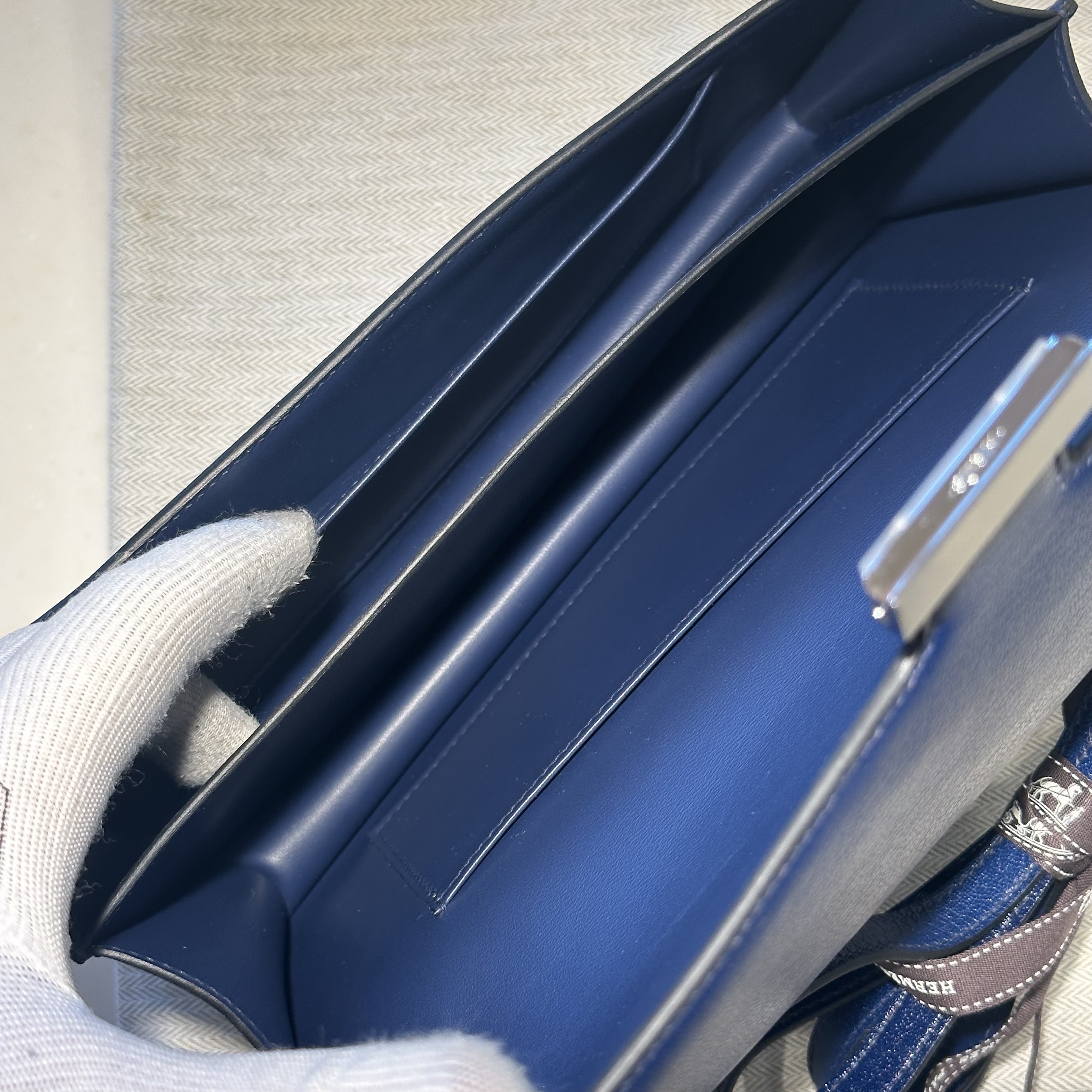 Hermes Constance Elan Chèvre Leather PHW миниатюра 3