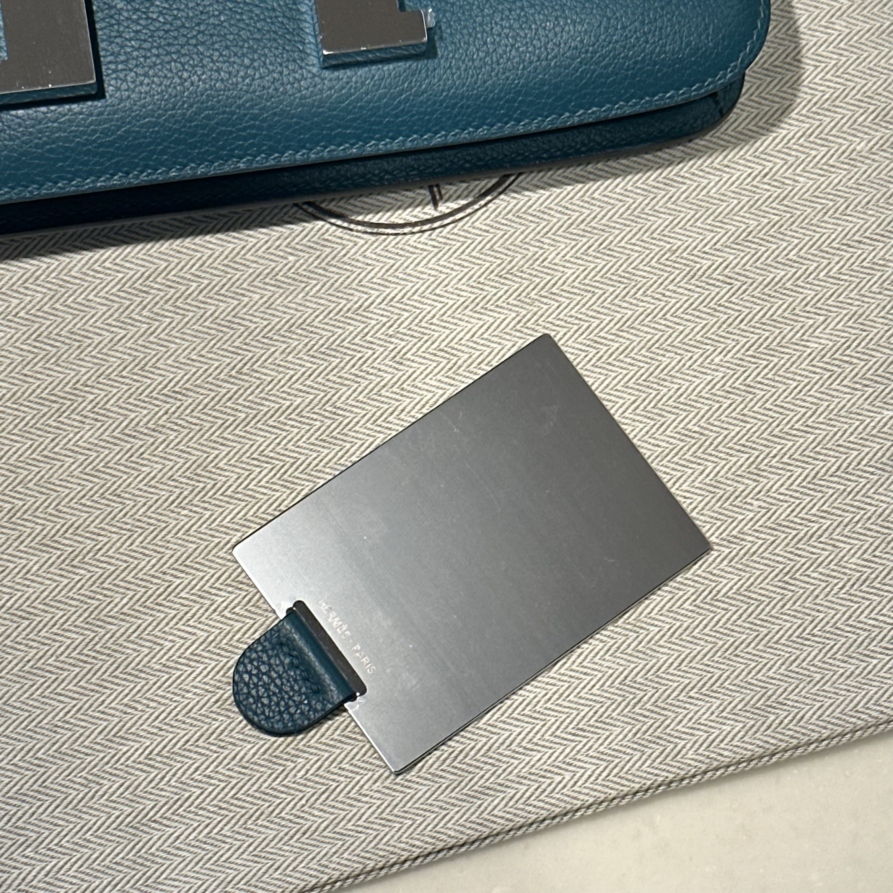 Hermes Constance 24 cm Evercolor Leather PHW миниатюра 7