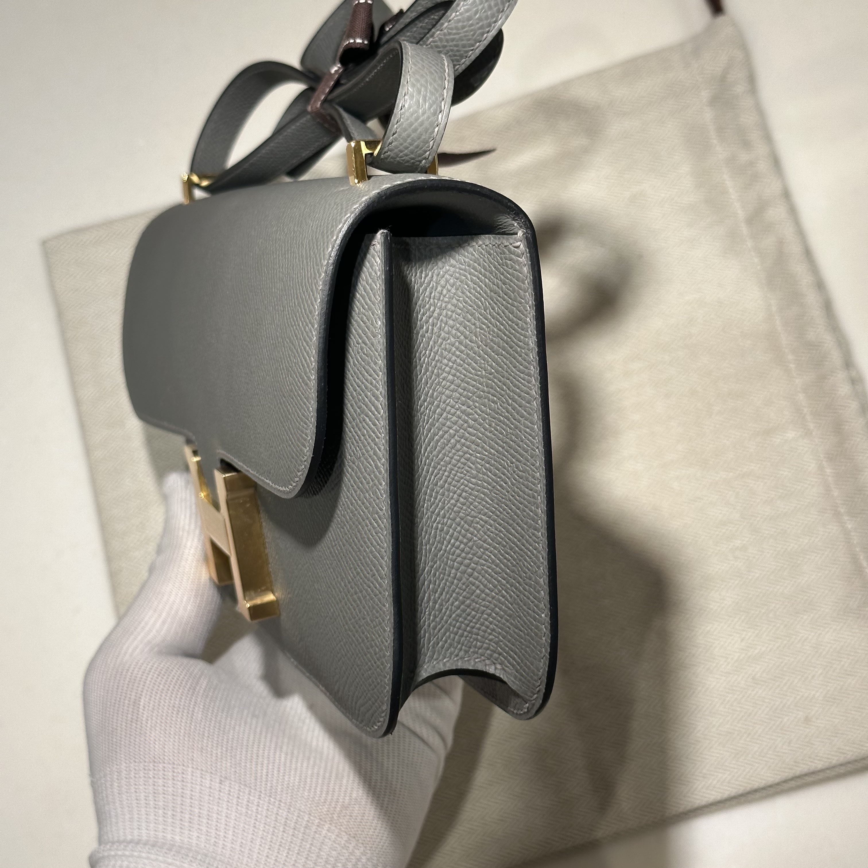 Hermes Constance Elan Evercolor Leather GHW миниатюра 8