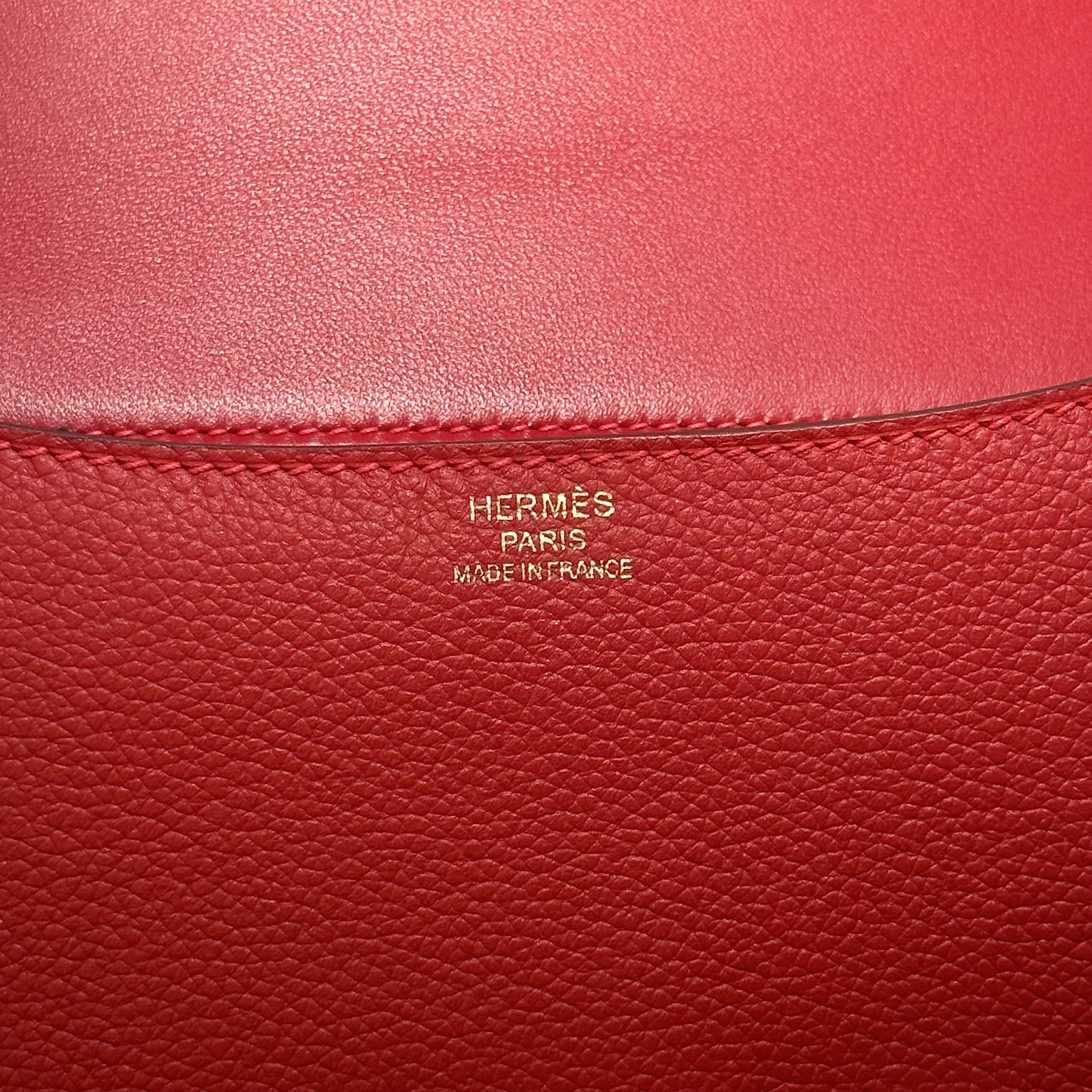 Hermes Constance 24 cm Evercolor Leather GHW миниатюра 5