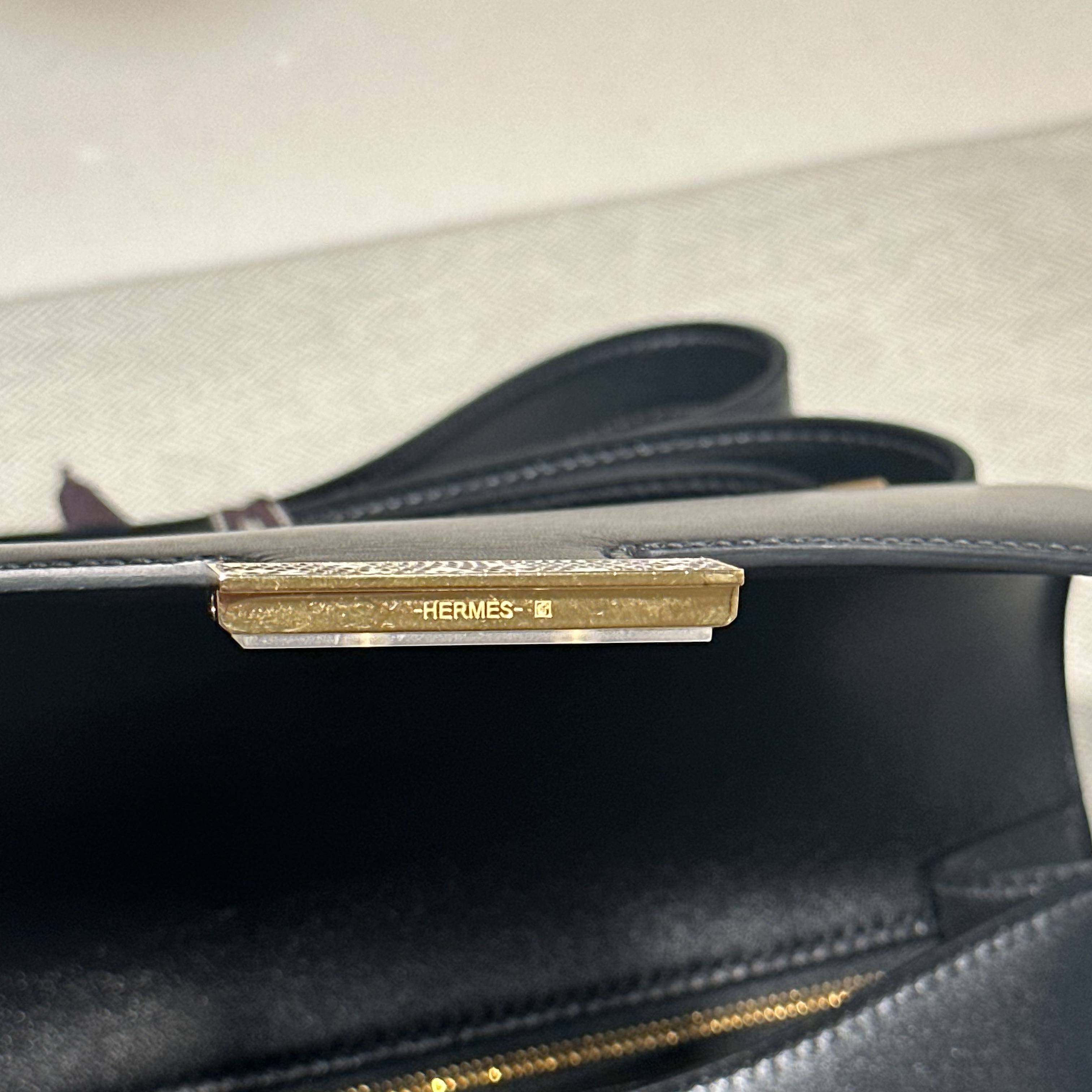 Hermes Constance 24 cm Box Lizard Ombré Leather GHW миниатюра 8