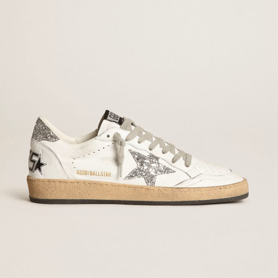 Golden Goose Ball Star / Glitter star / Серебро звезда
