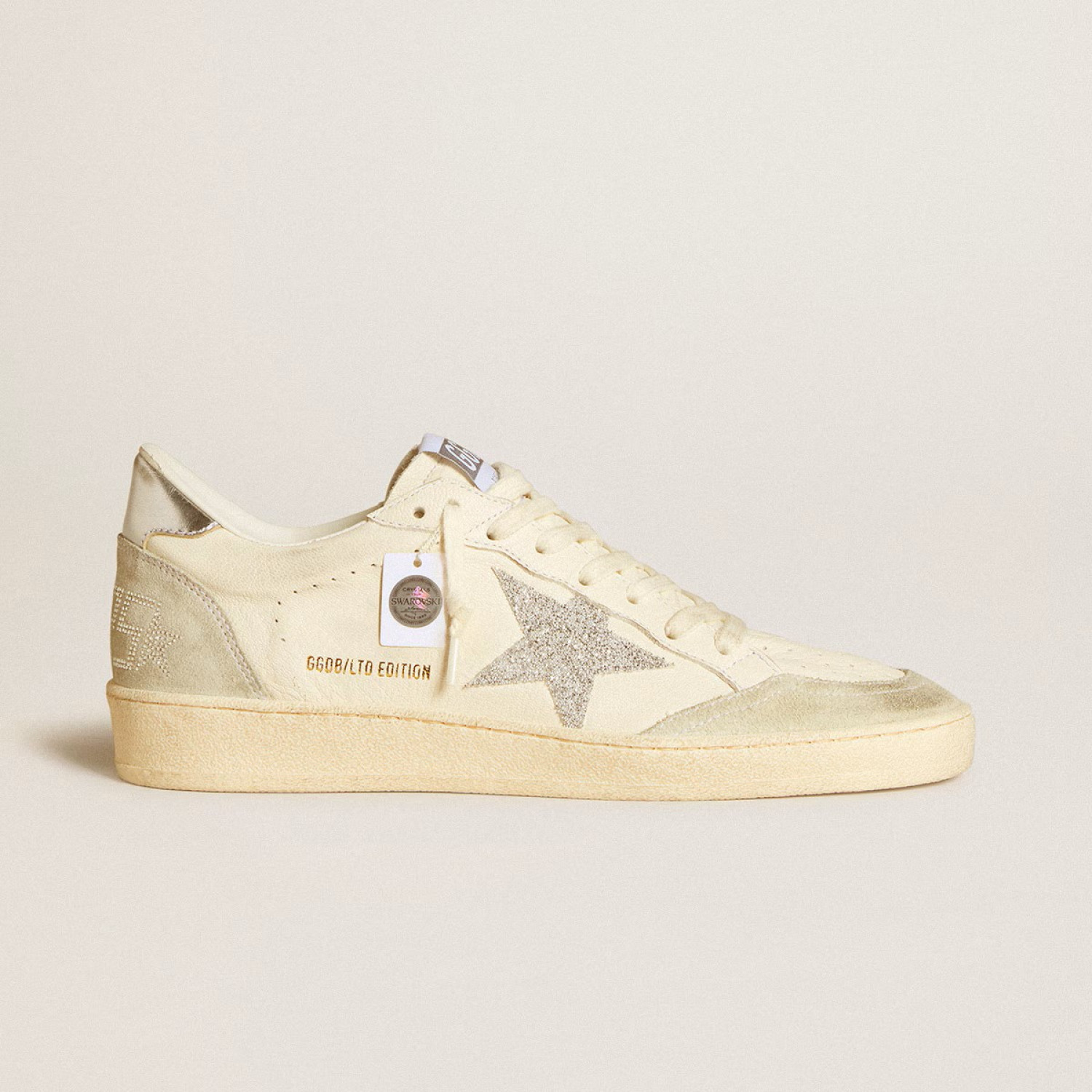 Golden Goose Ball Star / Swarovski crystal star and heel tab / Икра