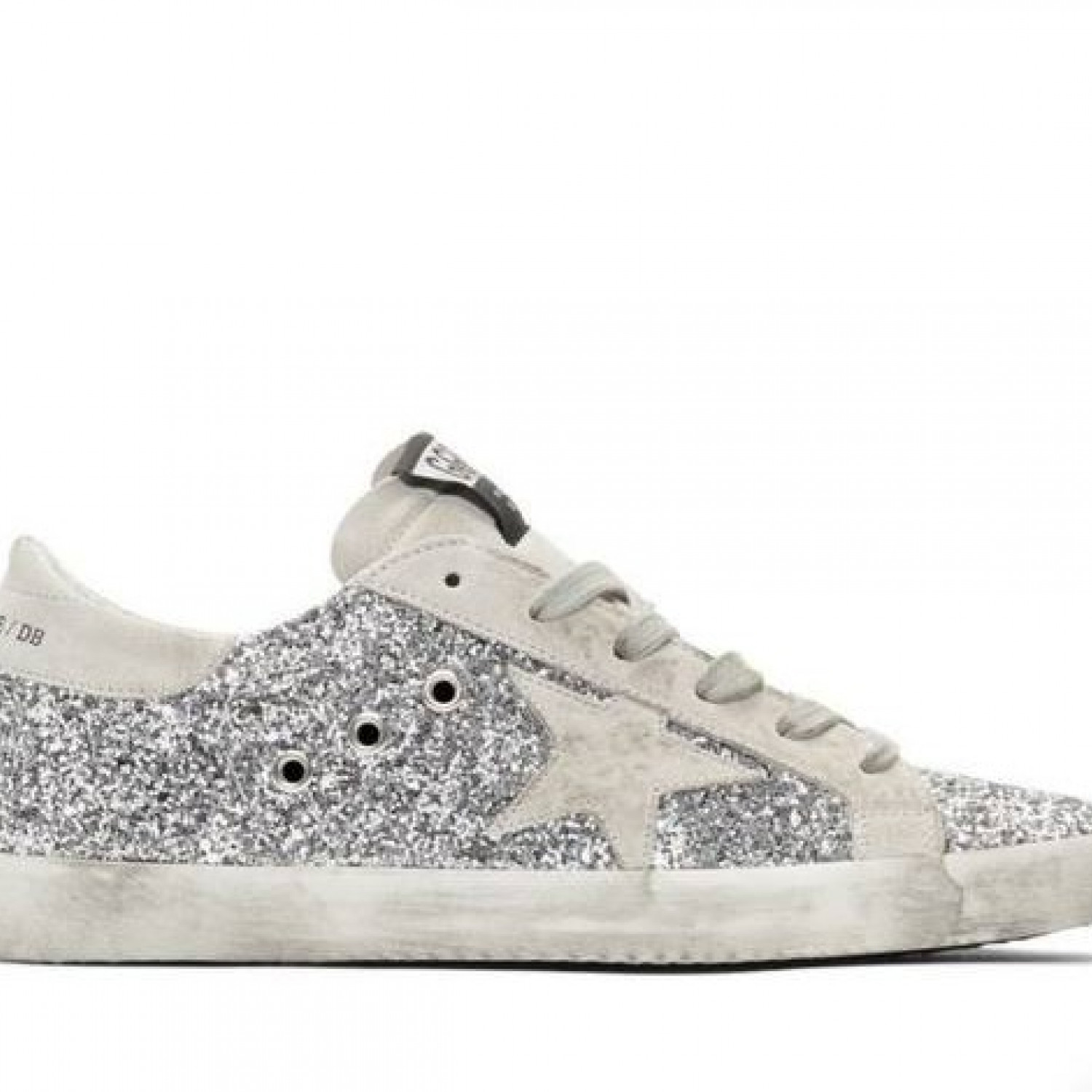 Golden Goose Super Star / Gold glitter star / Золотая звезда