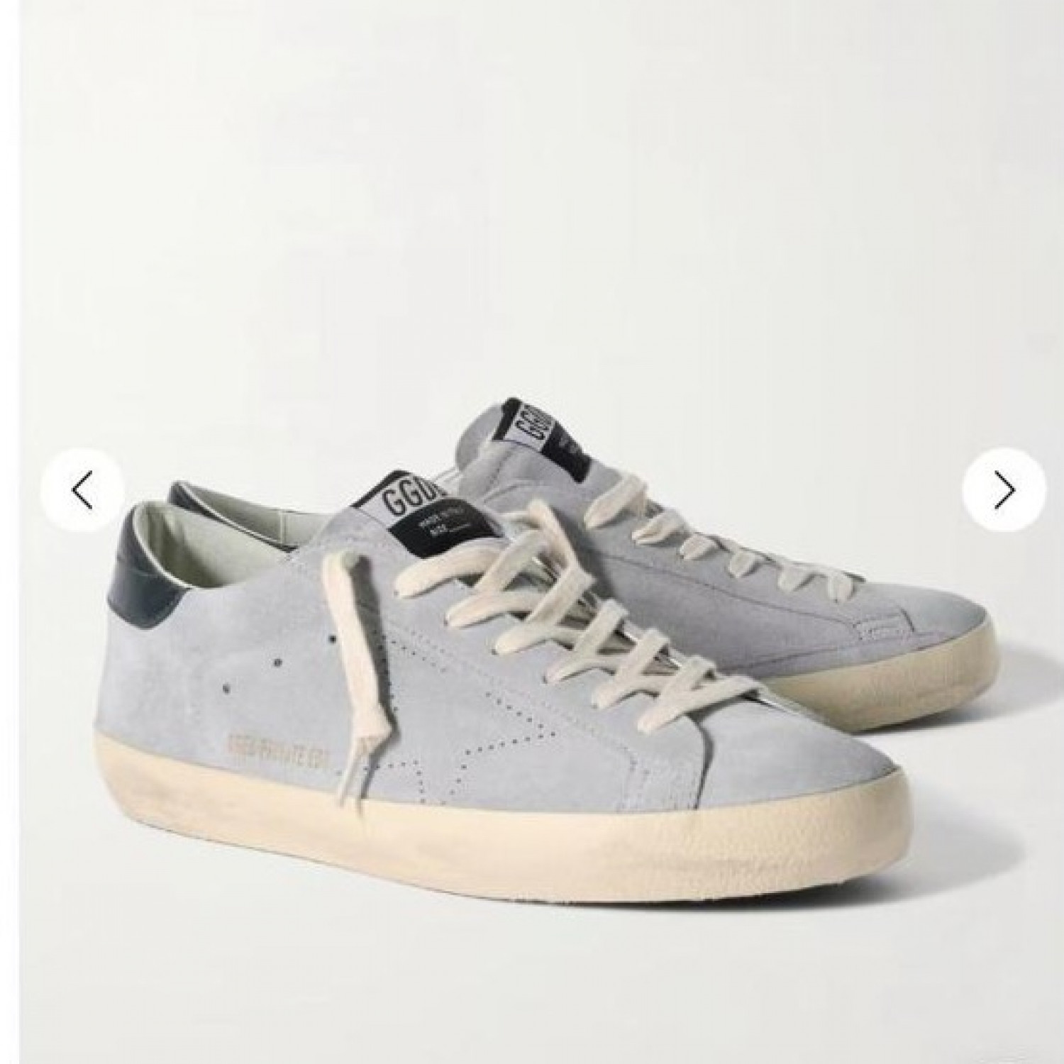 Golden Goose Super Star/ Suede Dark Gray Men/ Замша тем-сер муж