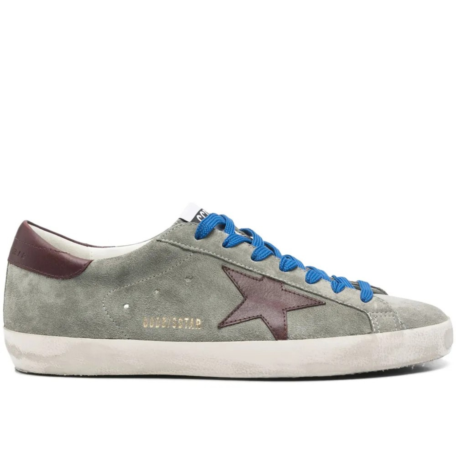 Golden Goose Super Star/Red-green Men / Крас-хаки пят муж