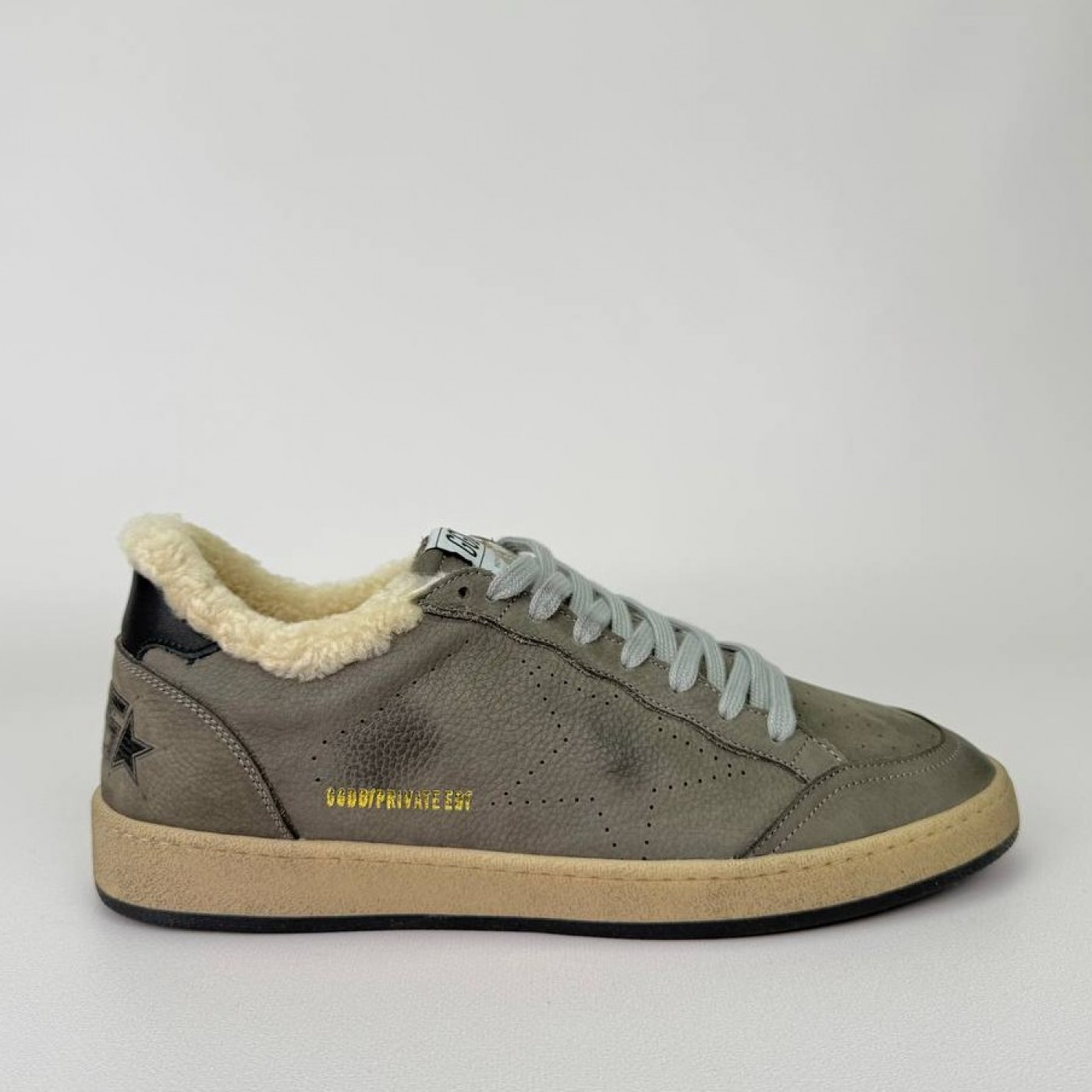 Зимние Golden Goose Ball Star / Серые муж