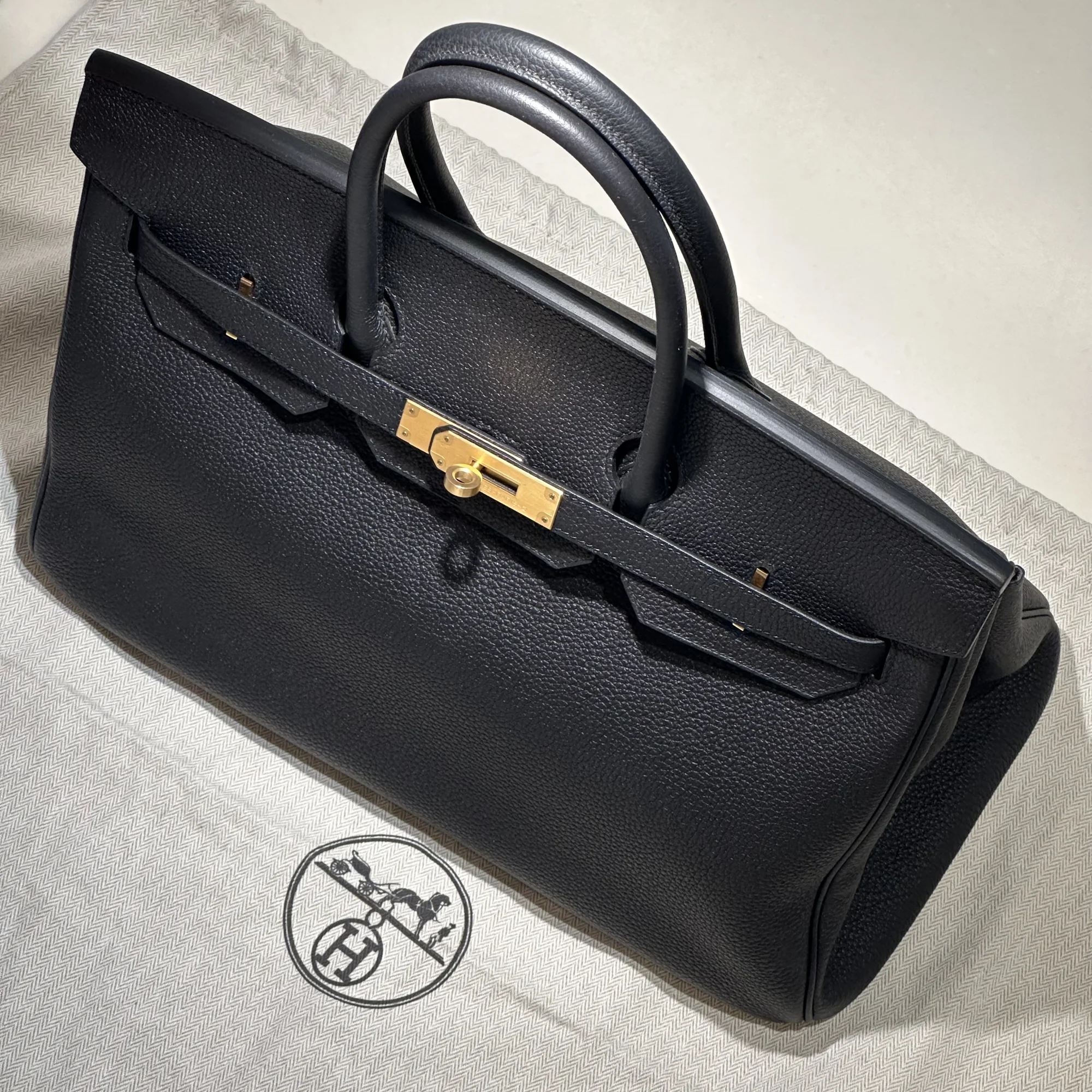 Hermes Birkin 35 Togo Leather Orange PHW