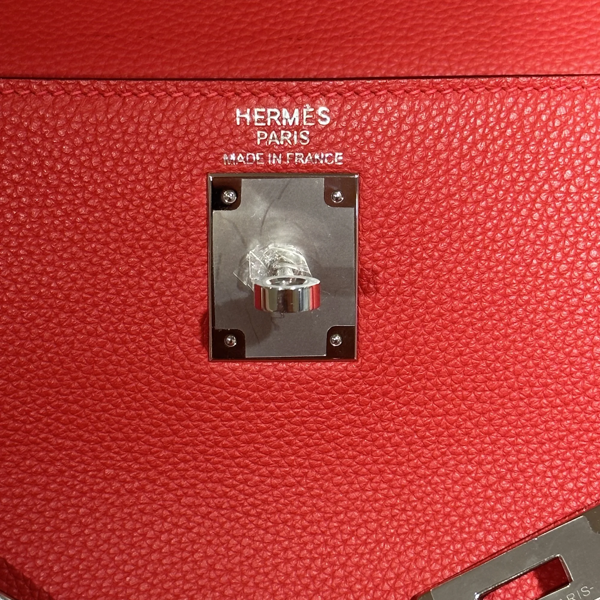 Hermes Kelly Shoulder 42 Togo Leather PHW миниатюра 6