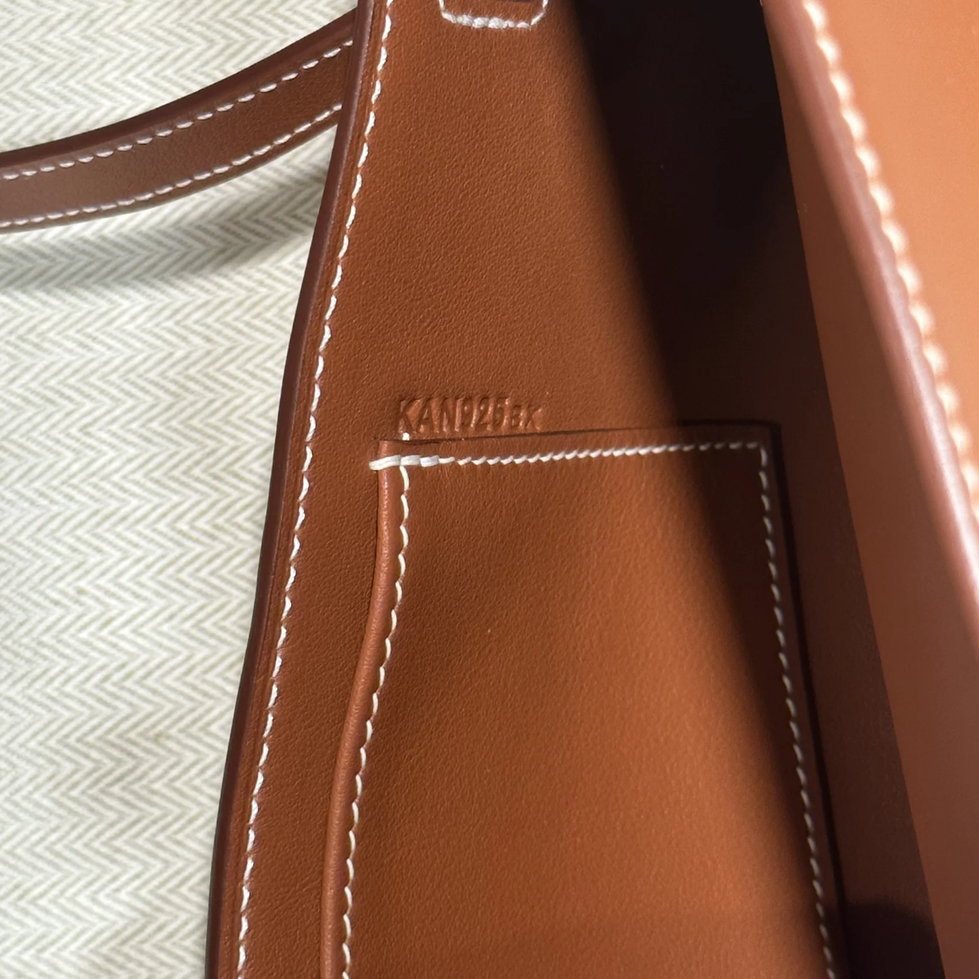 Hermes Kelly Cut Swift Leather Brown миниатюра 7