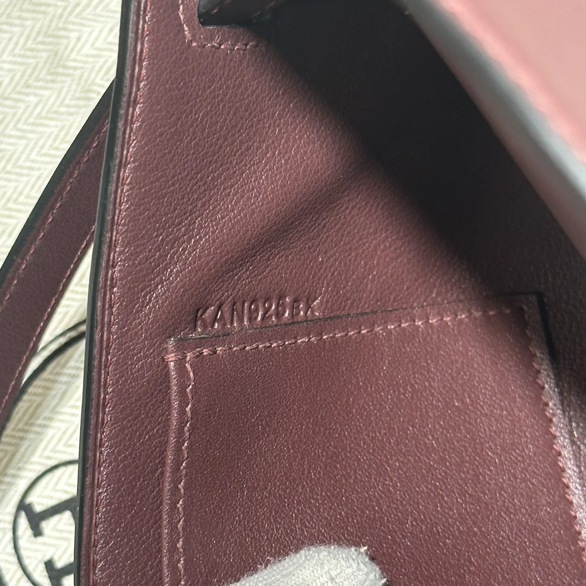 Hermes Kelly Cut Swift Leather Chocolate миниатюра 2