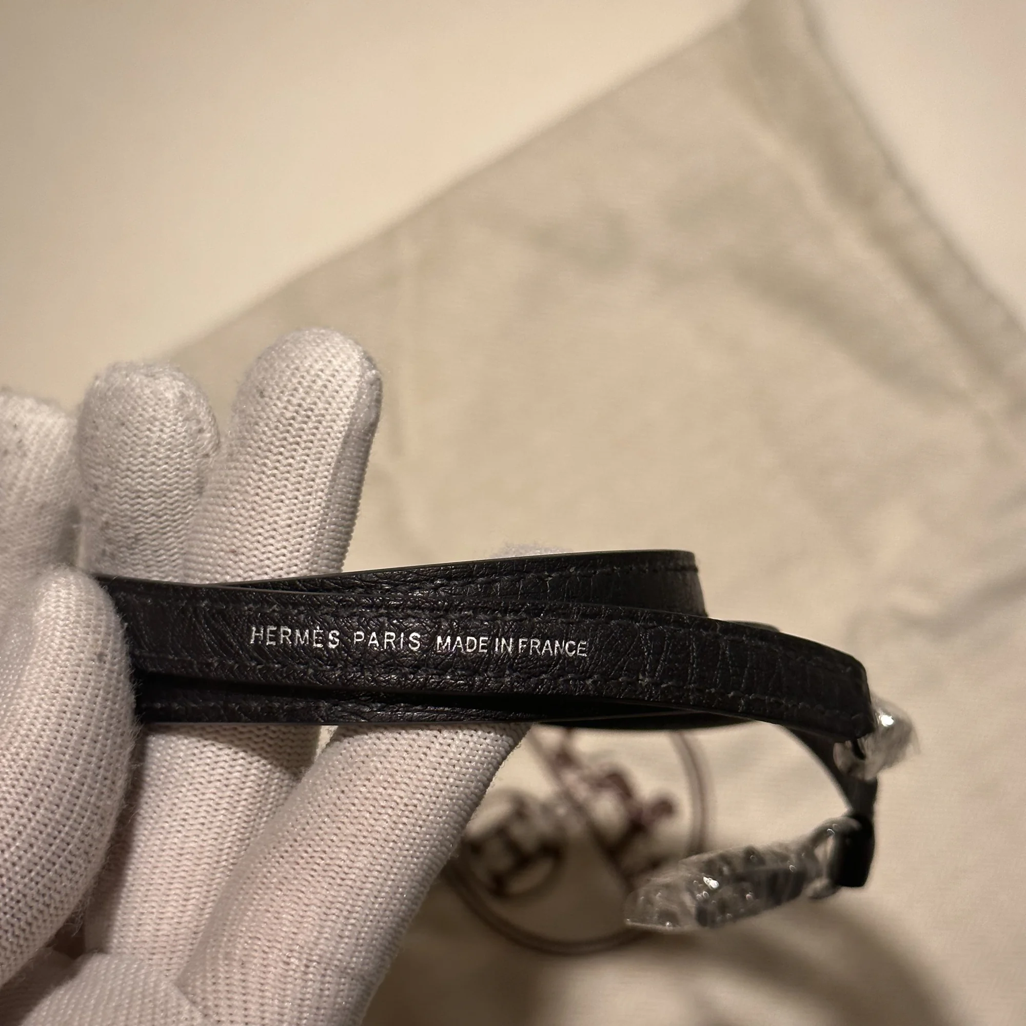 Hermes Mini Kelly 20 cm Ostrich Leather Silver миниатюра 5