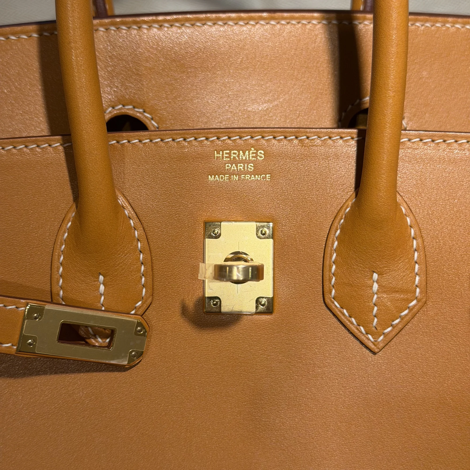 Hermes Birkin 25 Mustard Butler Leather GHW миниатюра 6