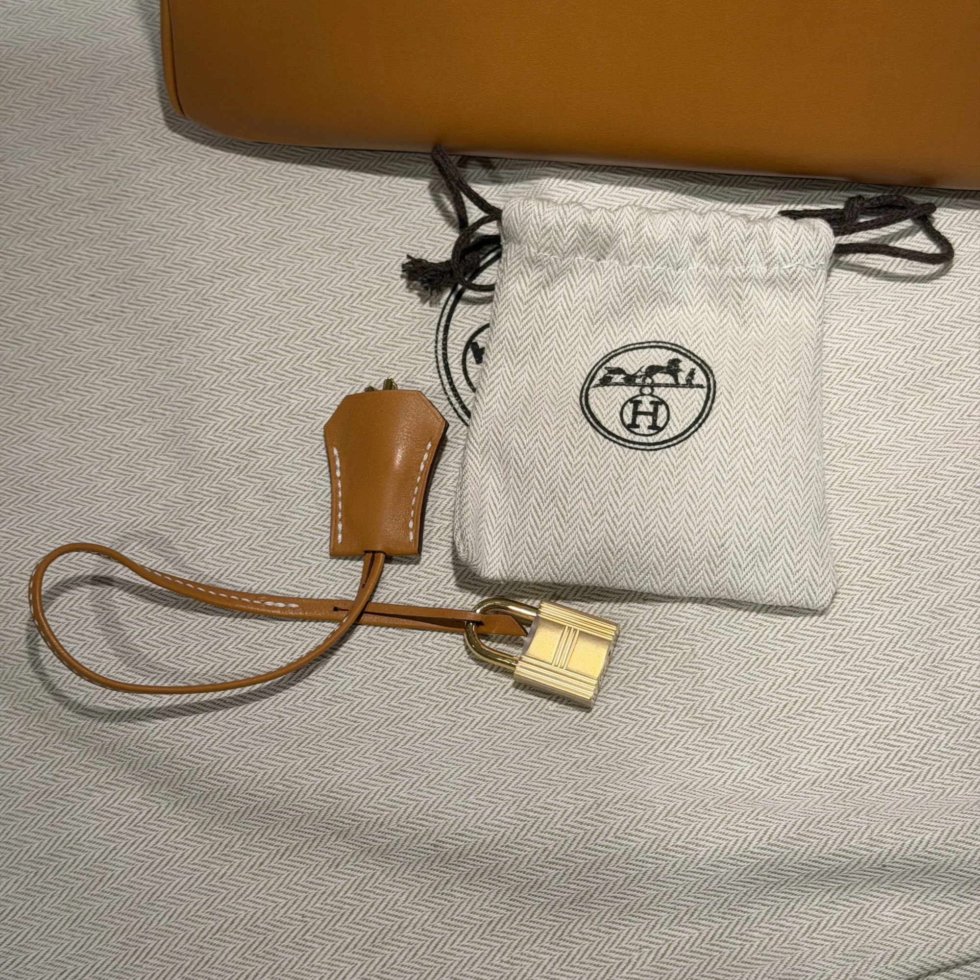 Hermes Birkin 25 Mustard Butler Leather GHW миниатюра 7