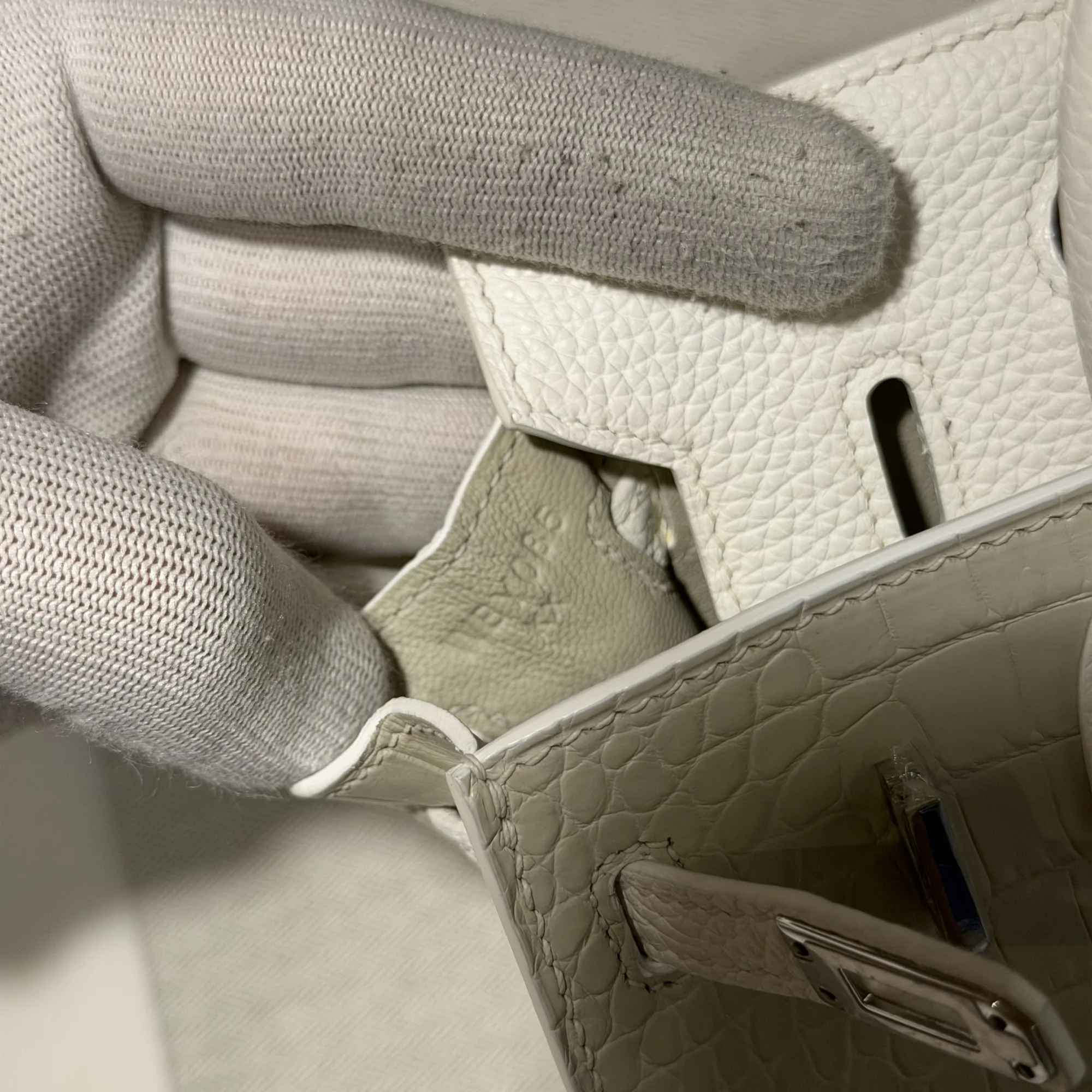 Hermes Birkin 20 Sellier Faubourg PHW миниатюра 4