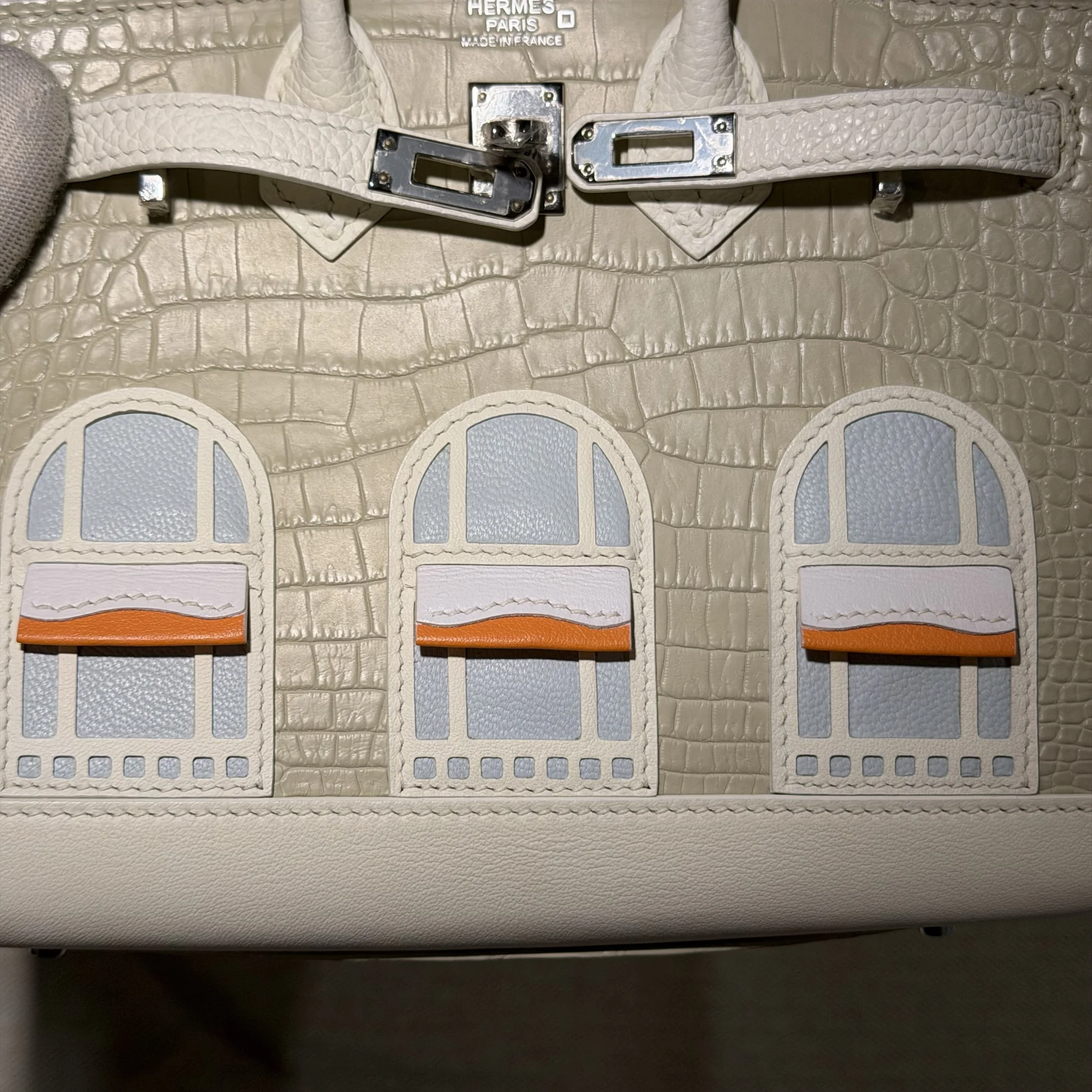 Hermes Birkin 20 Sellier Faubourg PHW миниатюра 5