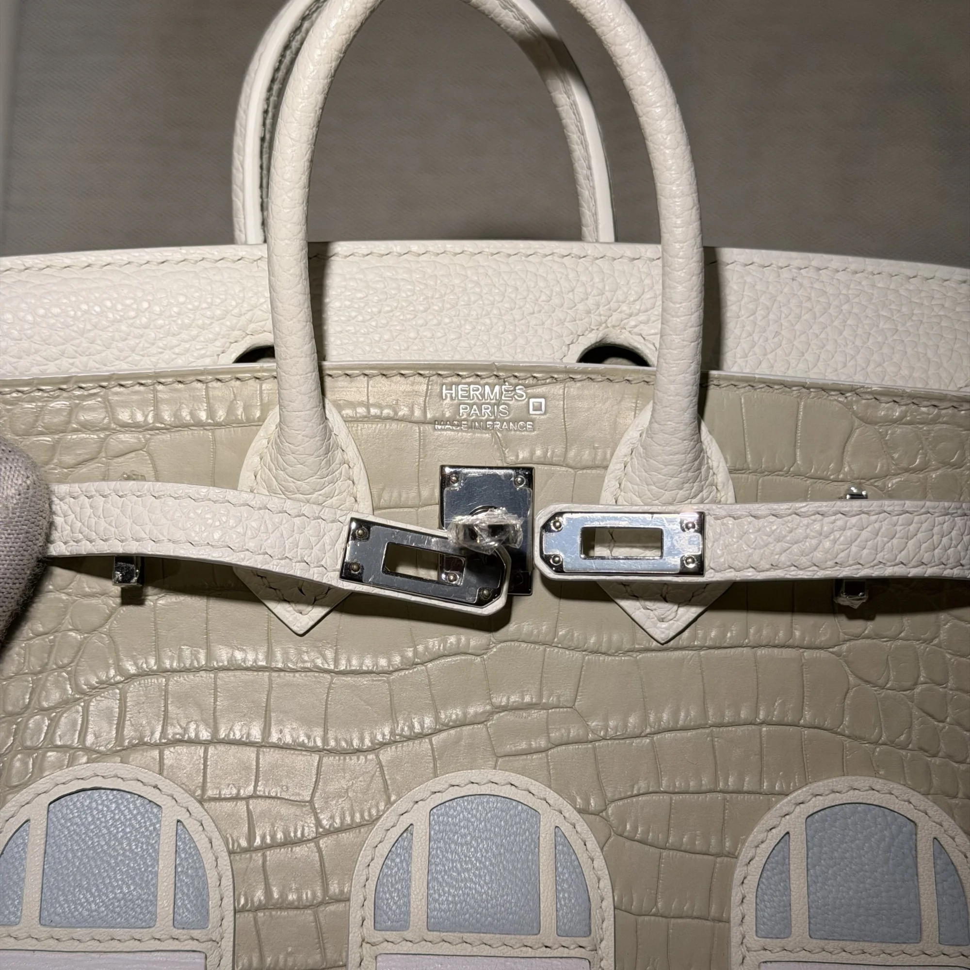 Hermes Birkin 20 Sellier Faubourg PHW миниатюра 6