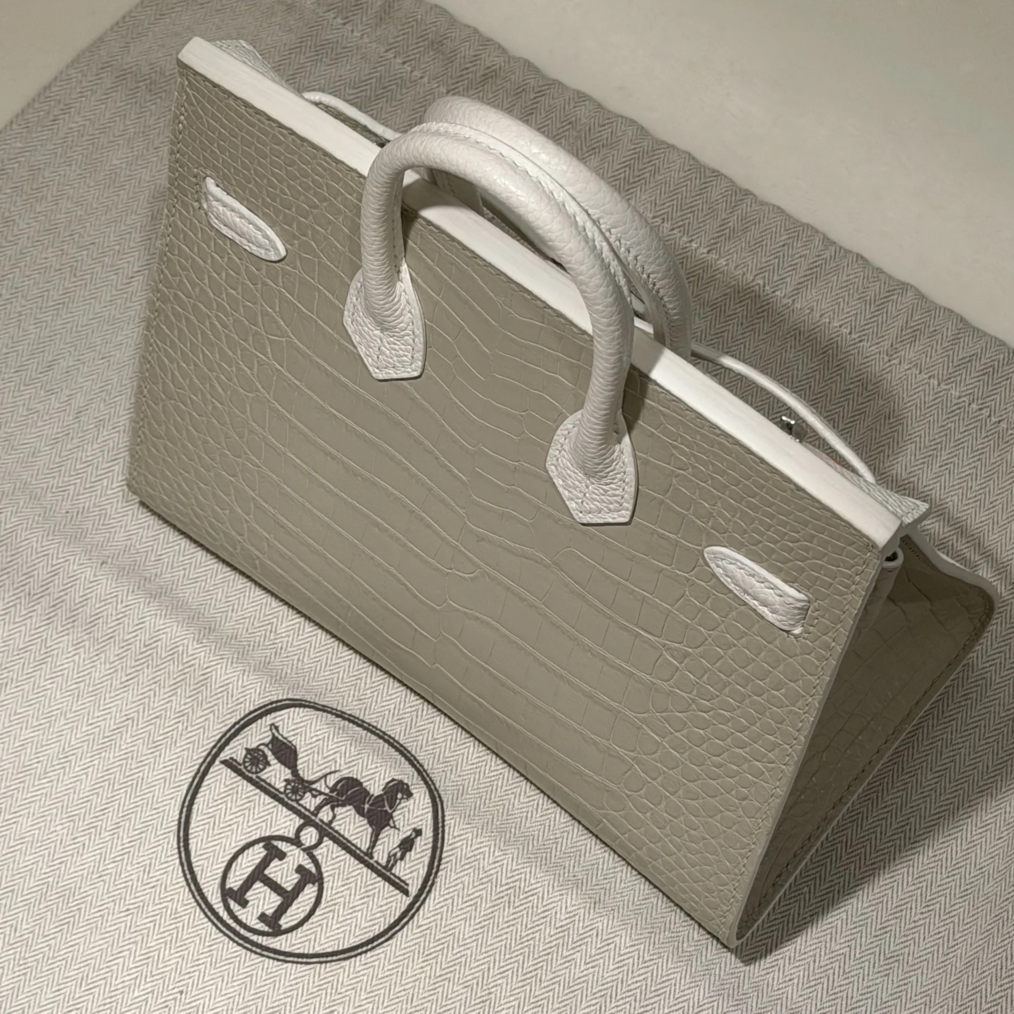 Hermes Birkin 20 Sellier Faubourg PHW миниатюра 9