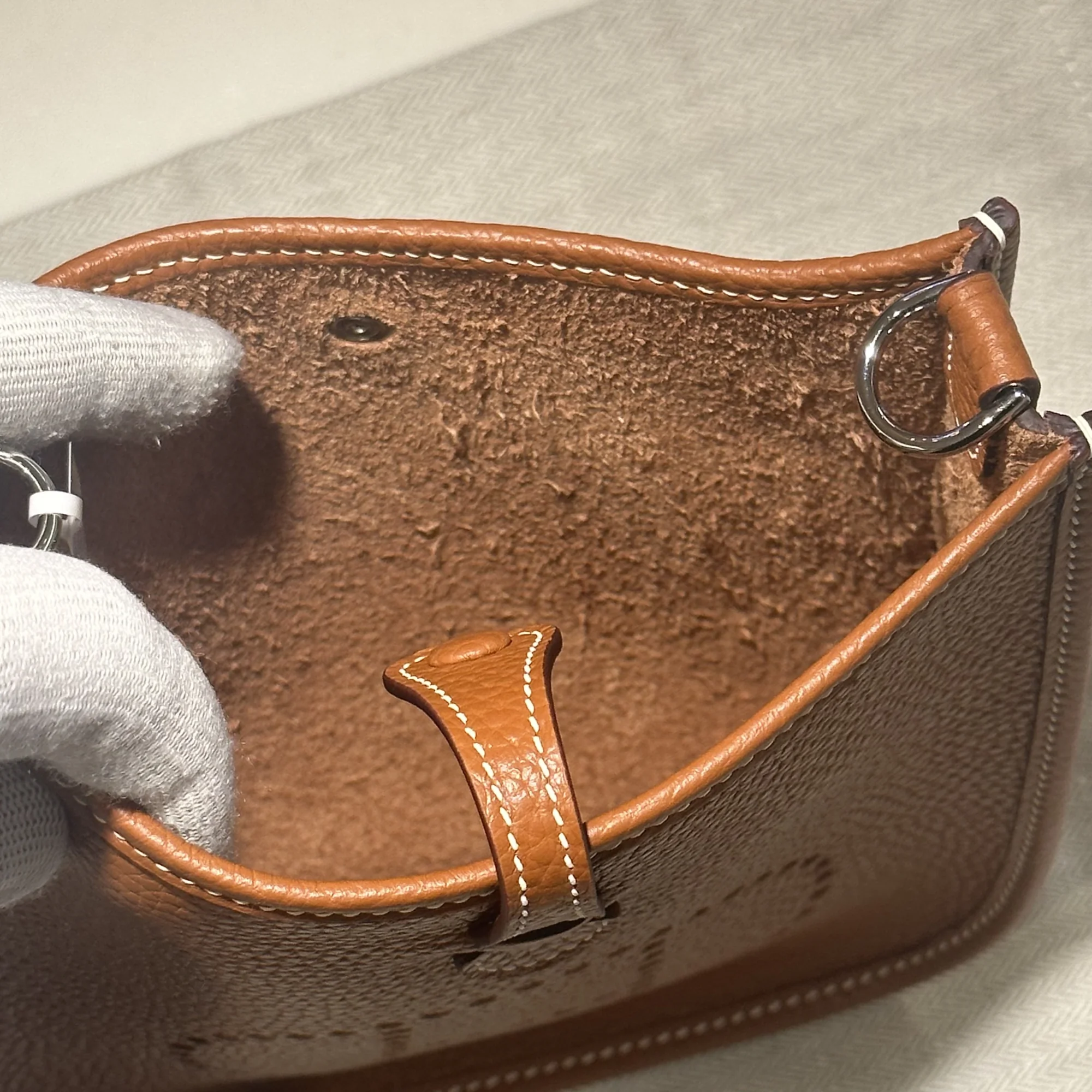 Hermes Evelyne 18 Togo Leather миниатюра 5