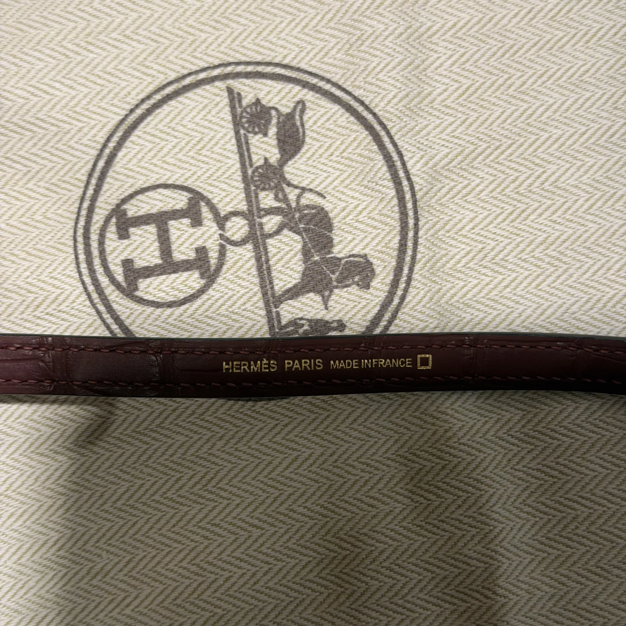 Hermes Mini Kelly Matte 19 Burgundy Alligator Crocodile Leather GHW миниатюра 4