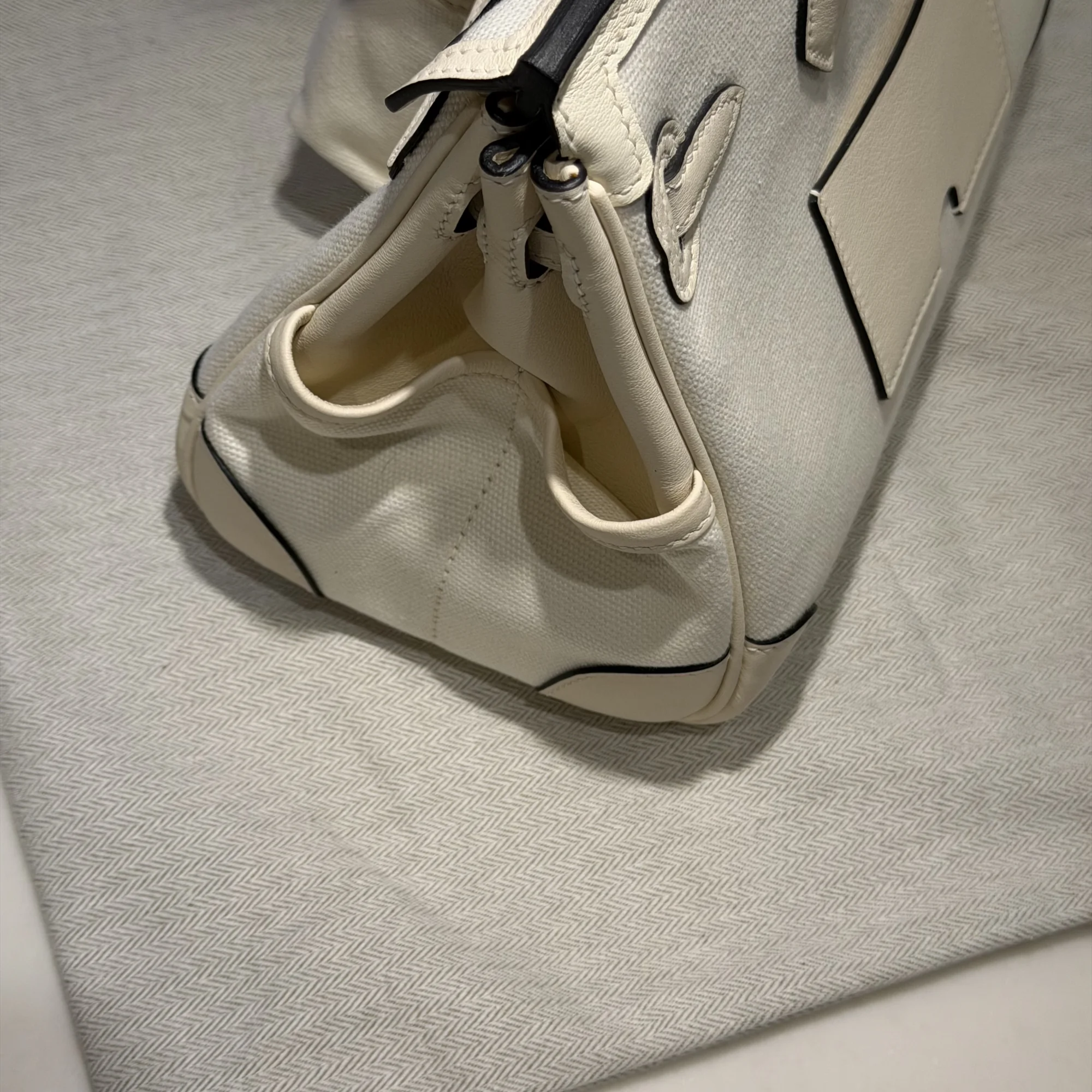 Hermes Birkin 25 Cargo Swift Toile Leather PHW миниатюра 7