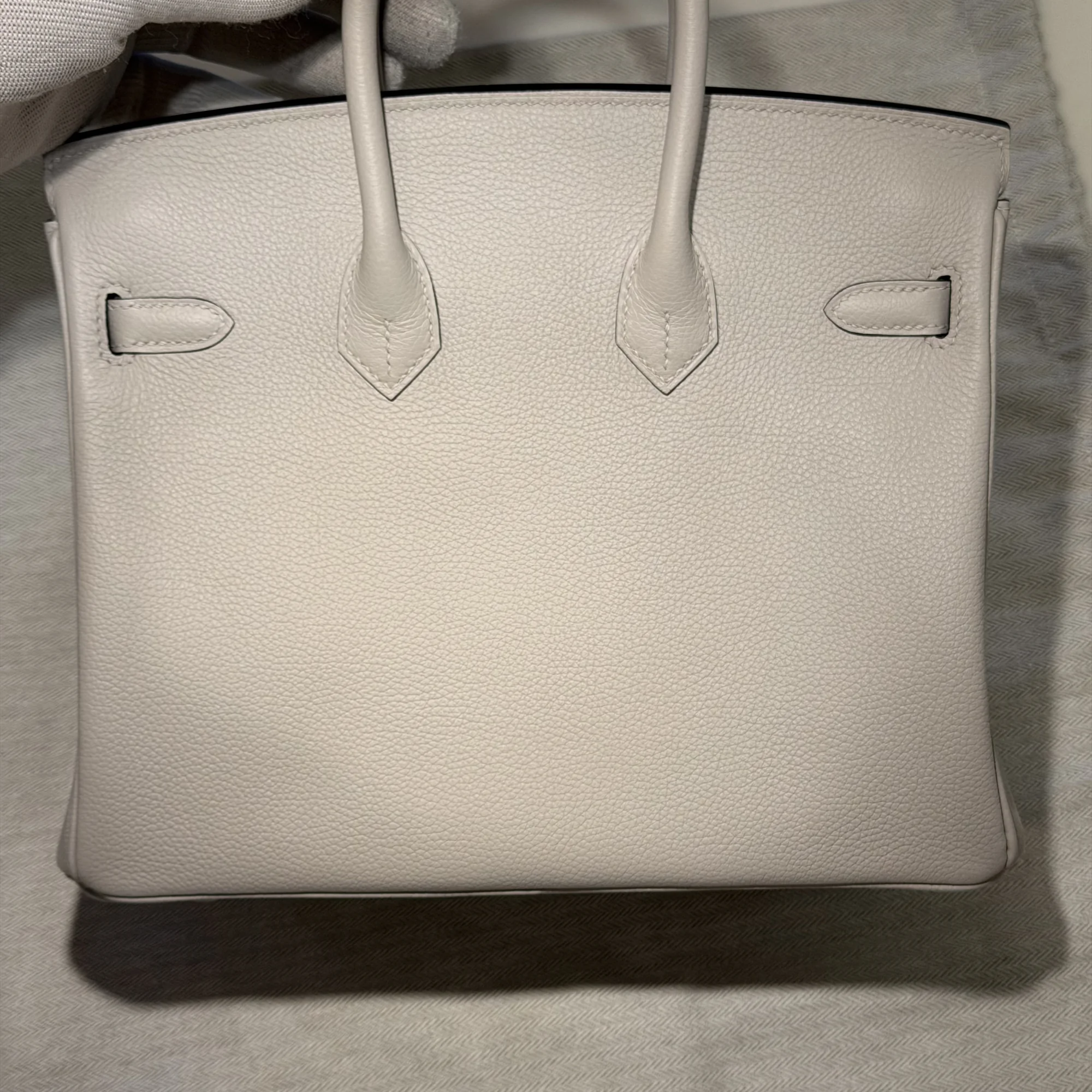 Hermes Birkin 25 Evercolor Leather Permabrass миниатюра 4