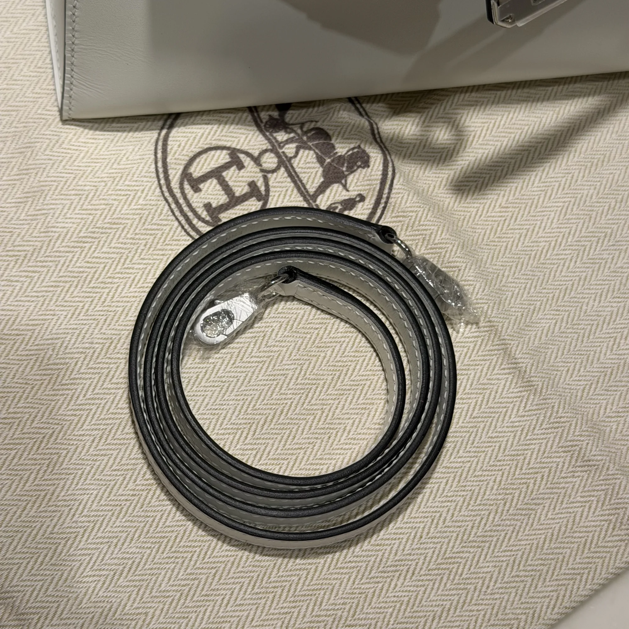 Hermes Mini Kelly 19 Box Leather PHW миниатюра 6