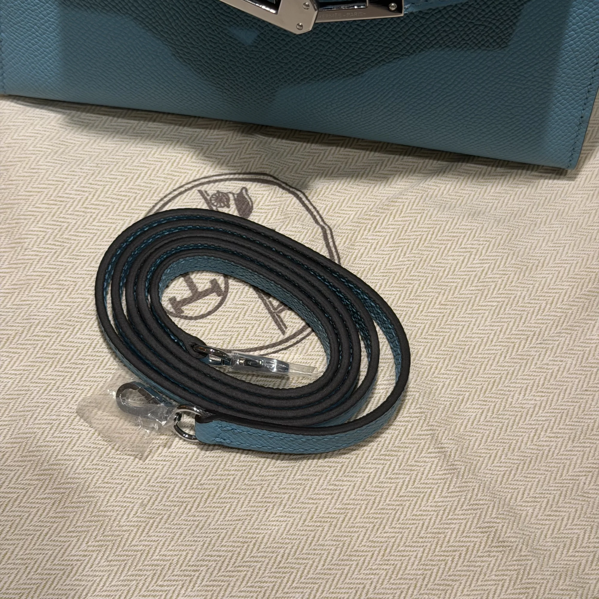 Hermes Mini Kelly 19 Epsom Leather PHW миниатюра 3