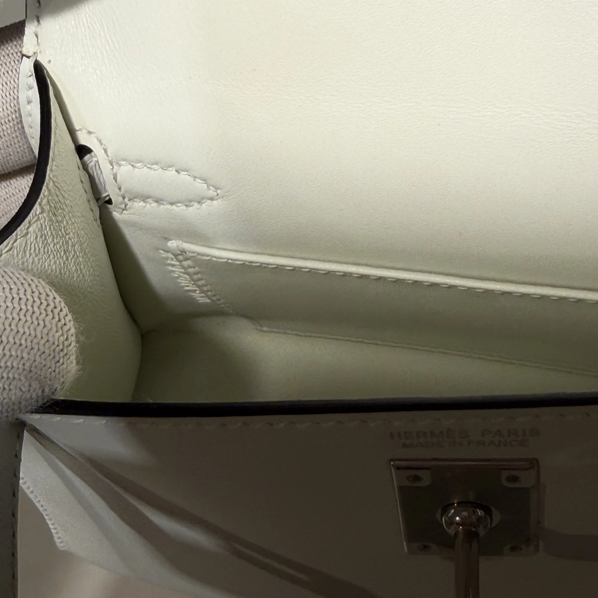 Hermes Mini Kelly 19 Box Leather PHW миниатюра 3