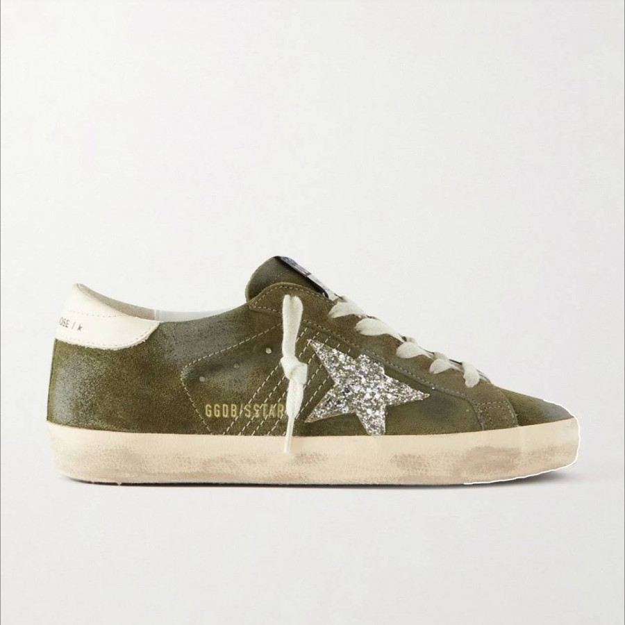 Golden Goose Super Star / Suede Pistachio / Замша фисташка