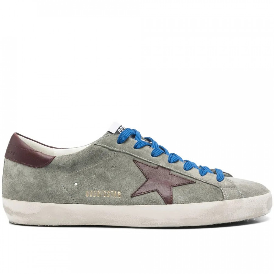 Golden Goose Super Star/ Suede Dark Gray Men/ Замша тем-сер муж