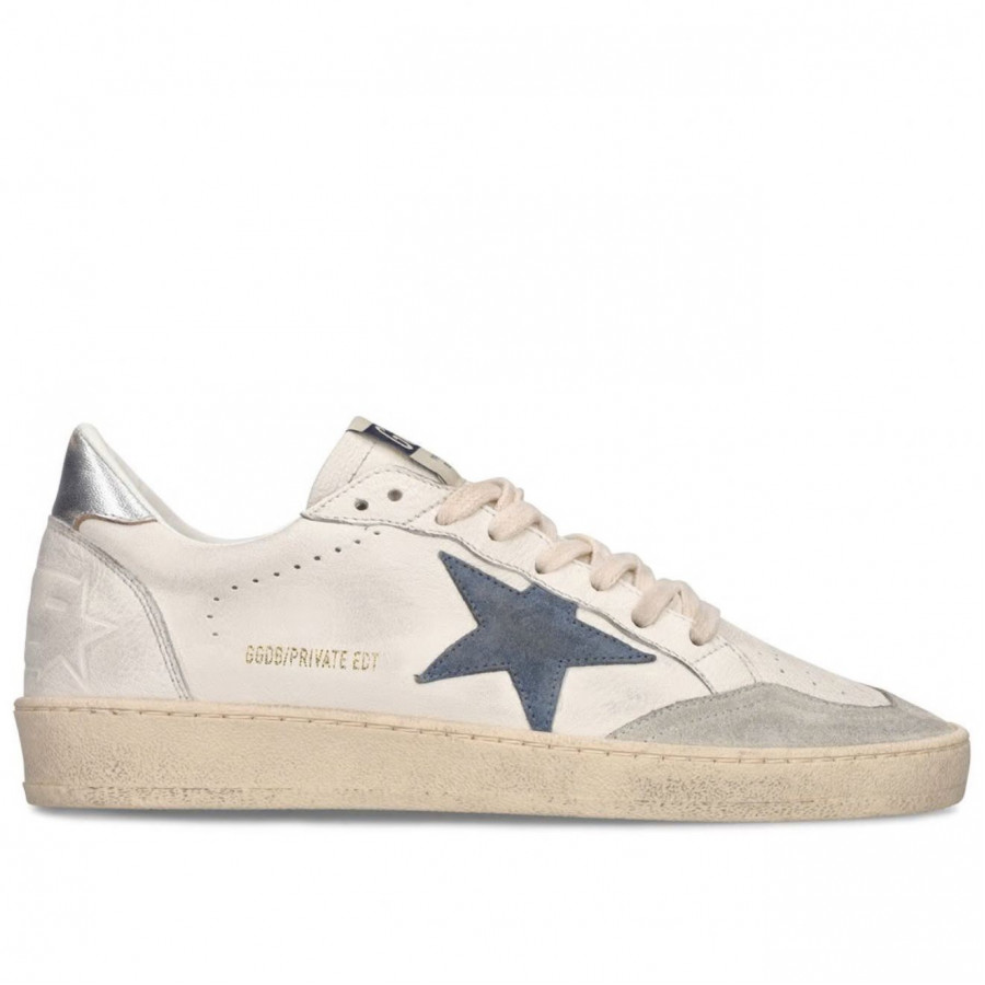 Golden Goose Ball Star / Blue suede star Men / Синяя замшевая зв муж