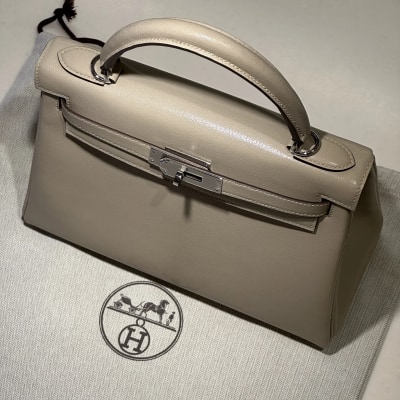 Hermes Kelly 28 Chèvre Leather PHW