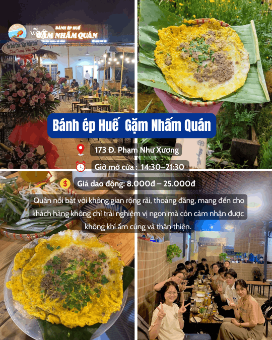 Gặm Nhấm Quán Bánh Ép Đà Nẵng