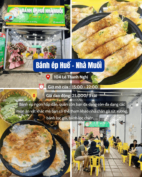Bánh ép Cô Hoa Đà Nẵng