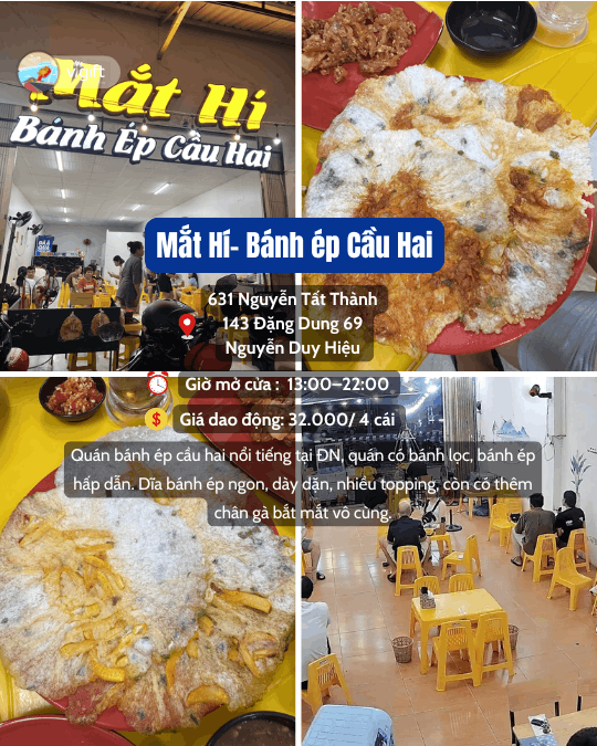 Bánh ép Mắt Hí Đà Nẵng