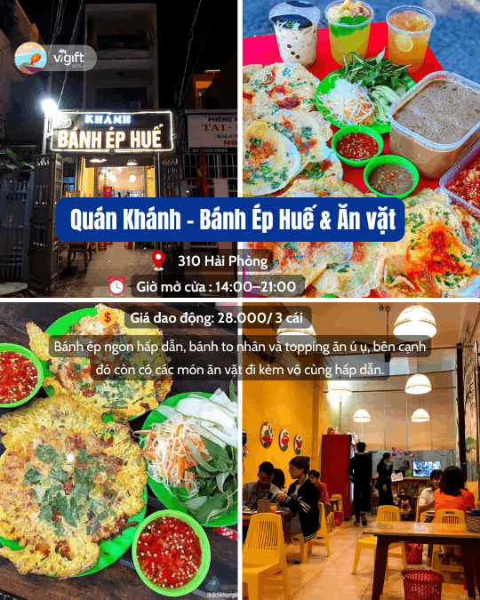 Quán Khánh Bánh Ép Huế Đà Nẵng