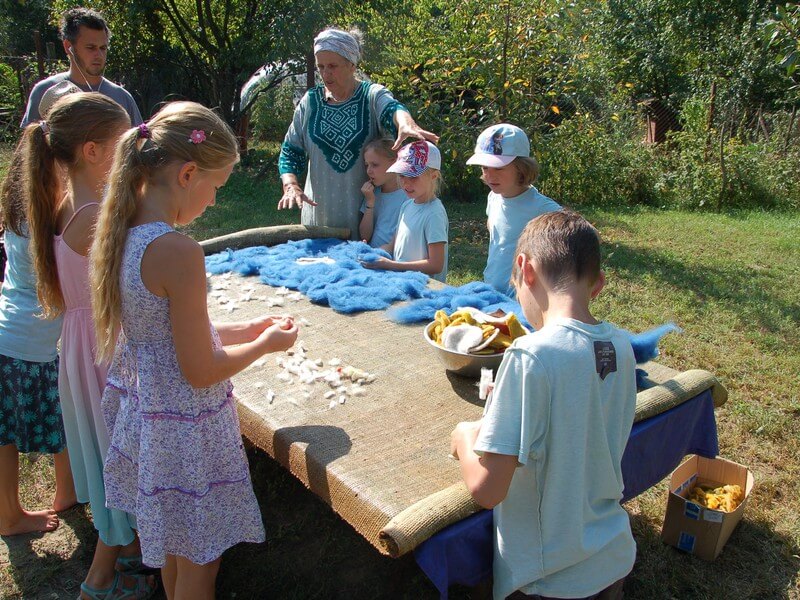 Háromgenerációs tábor Tiszasason