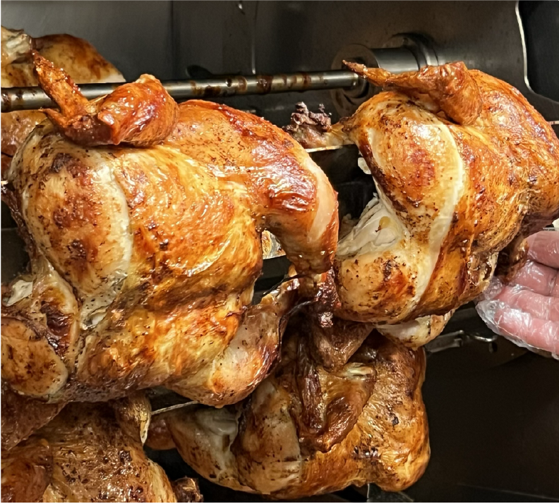 IncAzteca rotisserie chicken