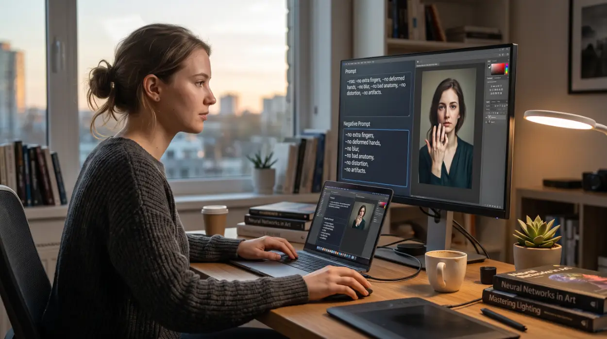 The "Negative Prompt Stacking" Trick Almost No One Uses to Fix AI Image Errors