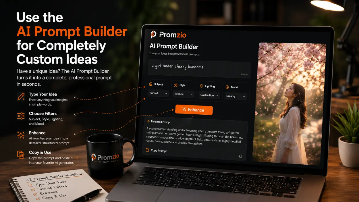 Tip 5: Use the AI Prompt Builder for Completely Custom Ideas