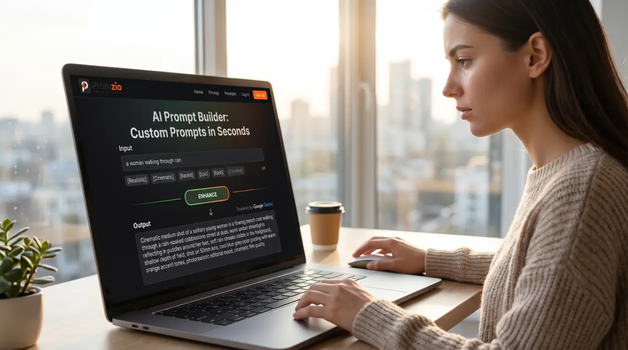 The AI Prompt Builder: Custom Prompts in Seconds