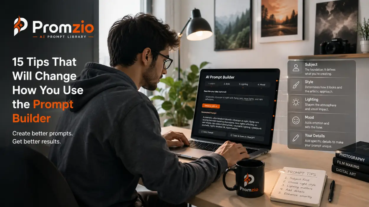 15 Tips That Will Change How You Use the Prompt Builder