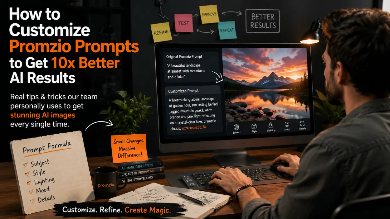 How to Customize Promzio Prompts to Get 10x Better AI Results