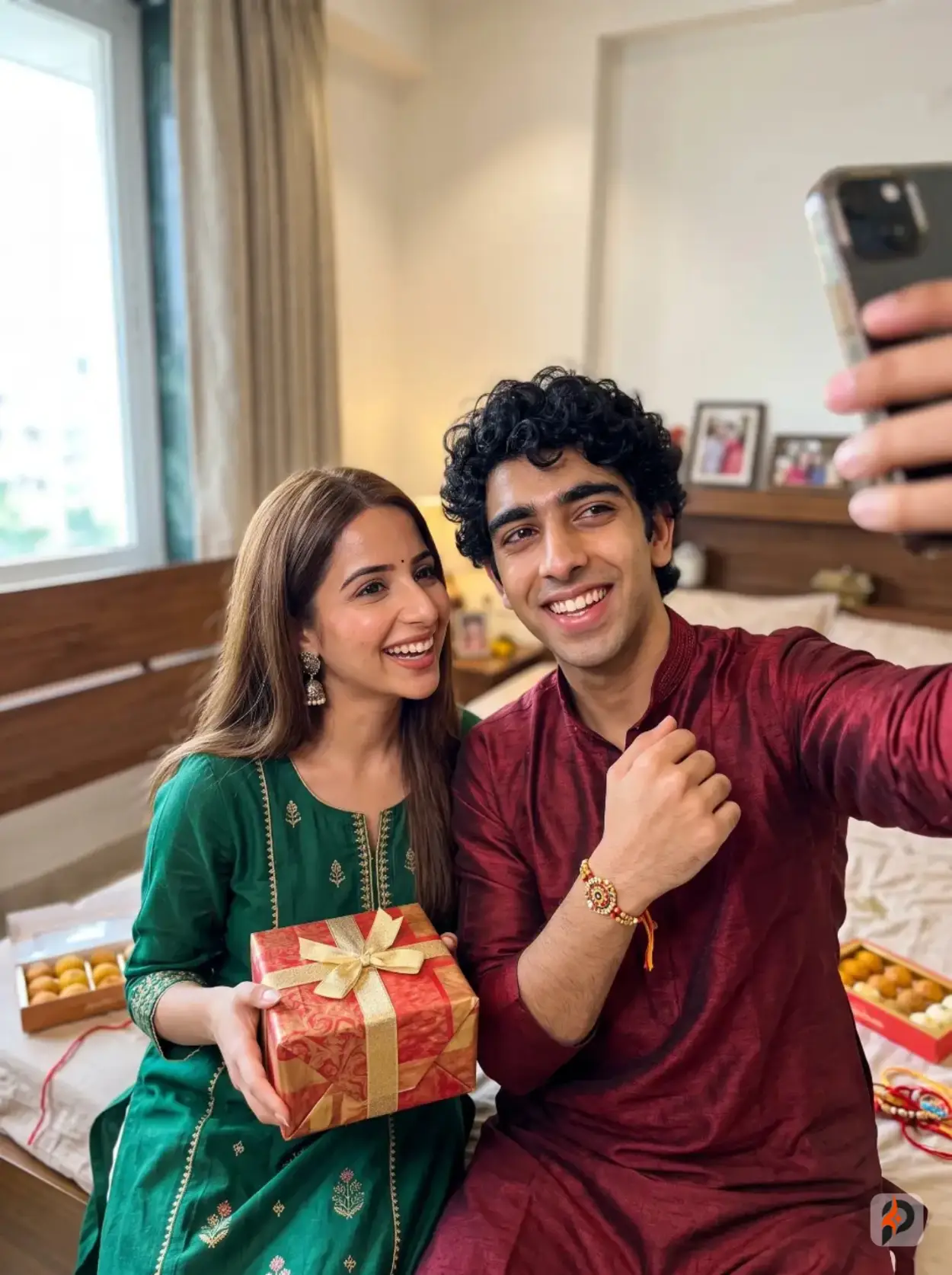 2. The Selfie — Siblings in the Wild